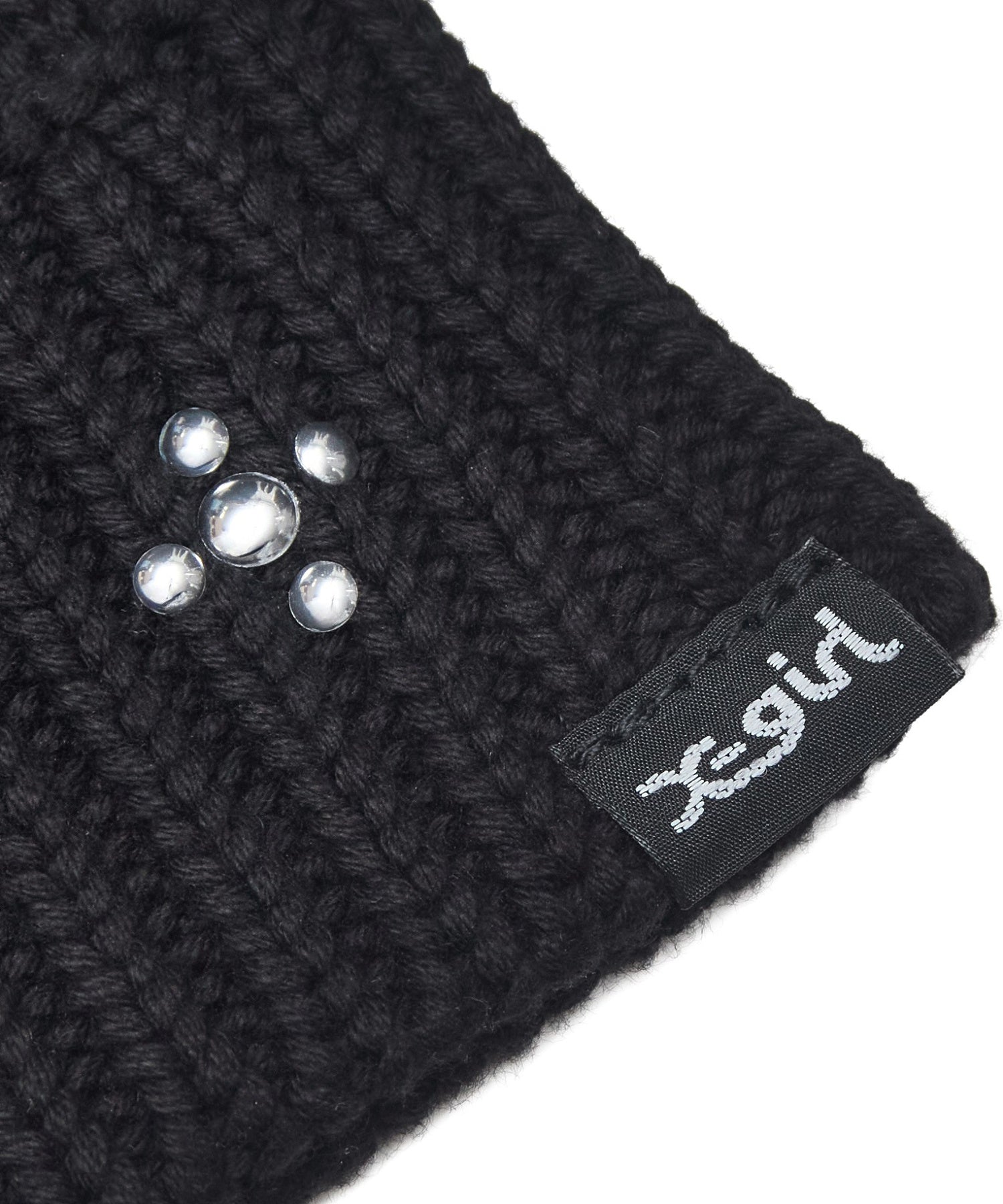 STUDDED KNIT HAT