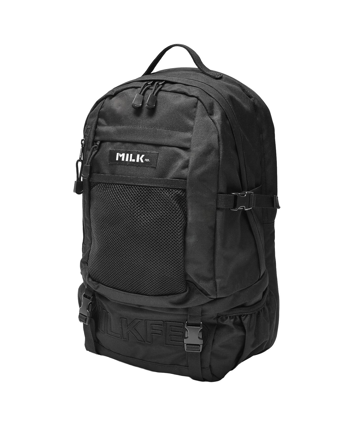 【定番】NEO EMBROIDERY BIG BACKPACK BAR MILKFED.