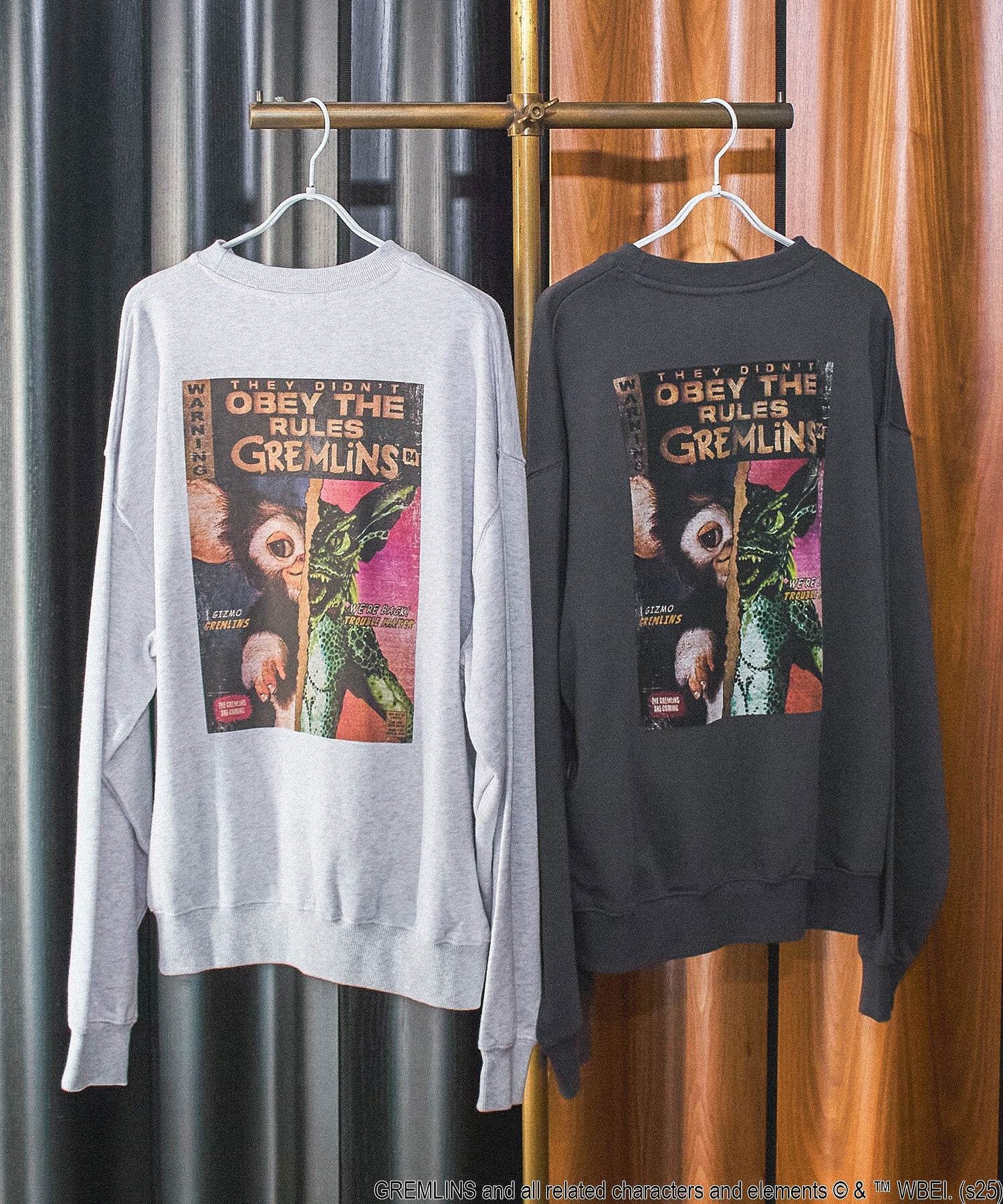 ROSEBUD LIMITED/GREMLINS BACK PRINT SWEAT