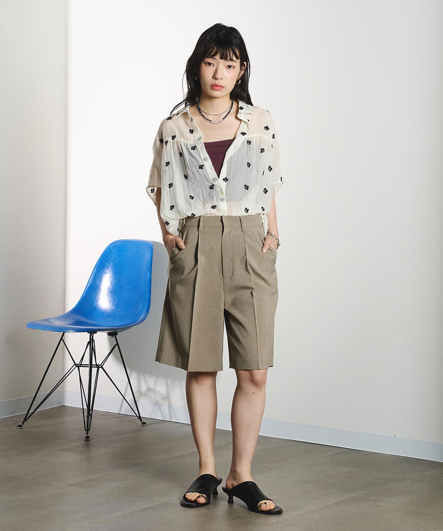 model:163cm 着用サイズ:ONE SIZE