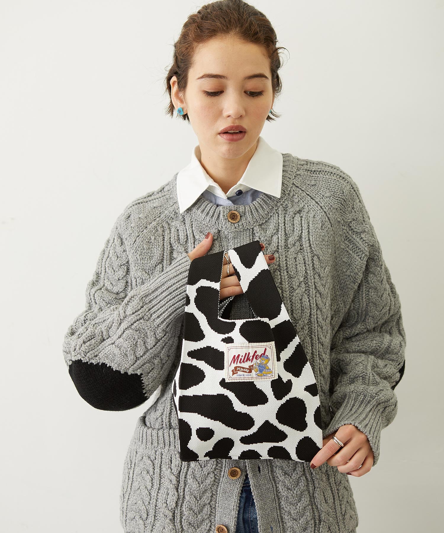 JACQUARD PATTERN BAG