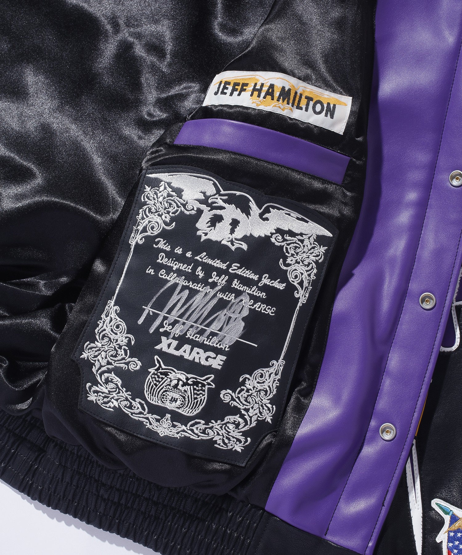 XLARGE×JEFF HAMILTON JACKET