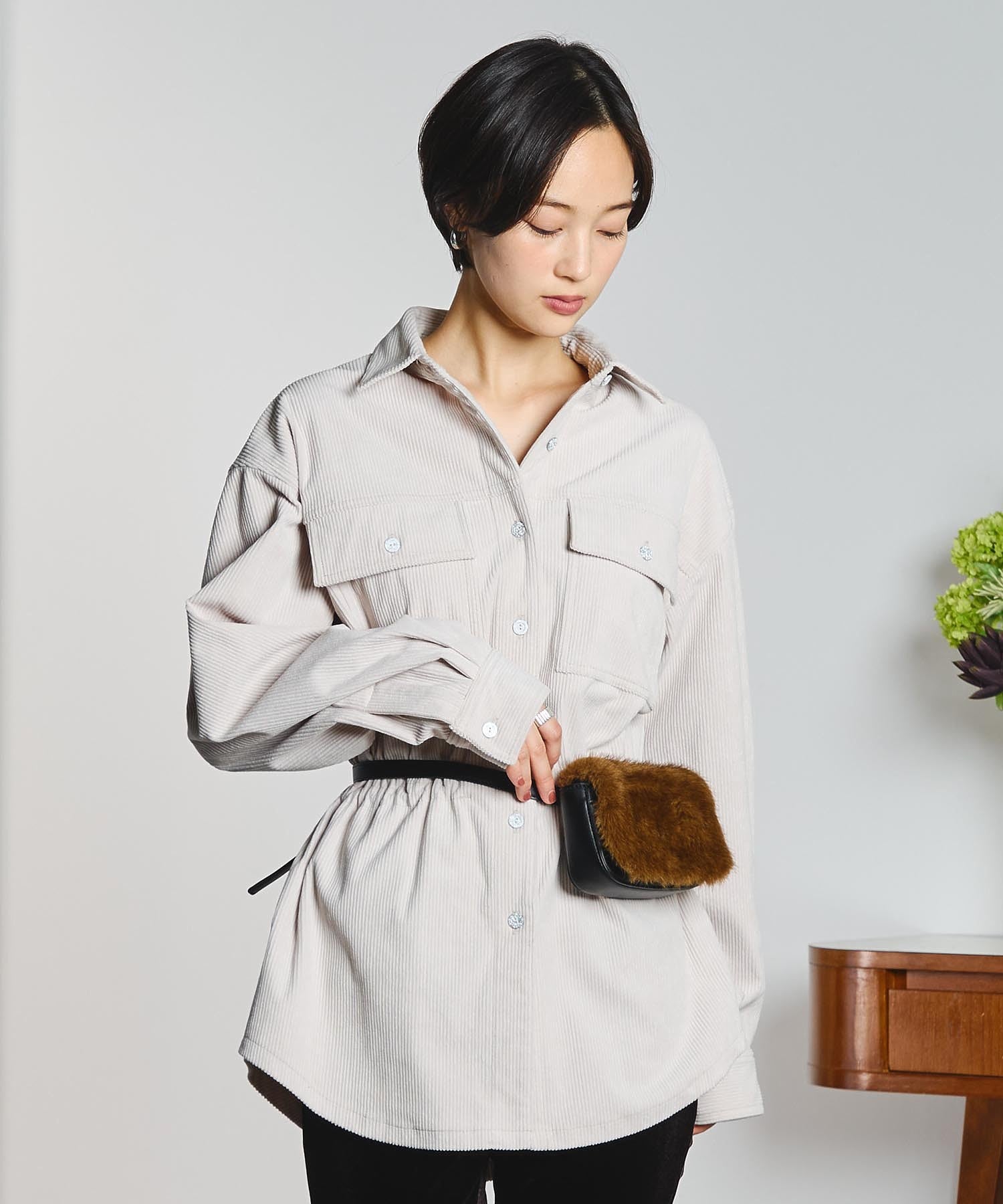 model:166cm 着用サイズ:ONE SIZE