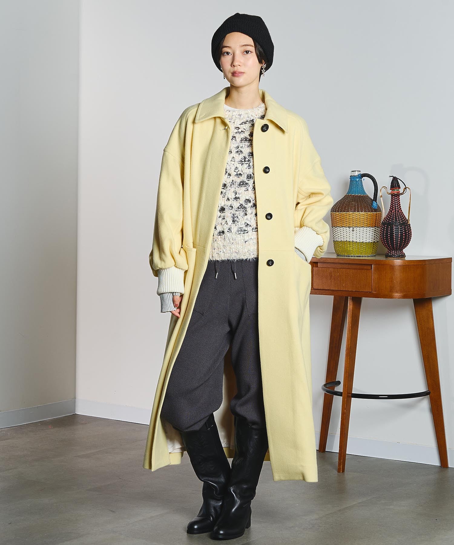 model:166cm 着用サイズ:M