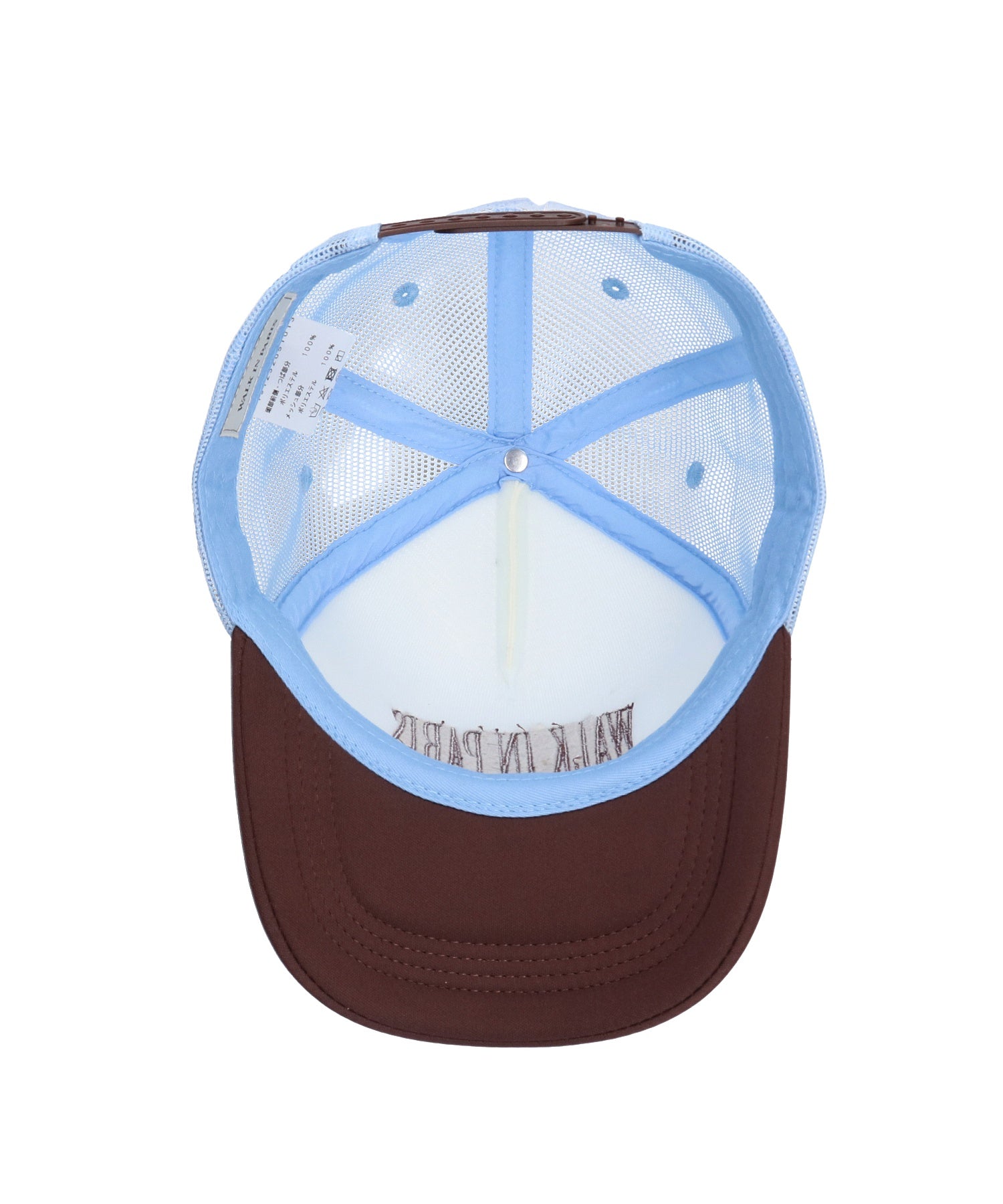 WALK IN PARIS/ウォーキンパリス/trucker cap 25SS The mahogany trucker cap