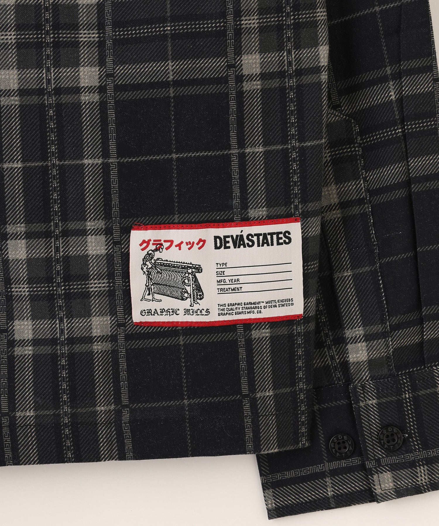 DEVA STATES/ディーヴァ ステイツ/RELIC Plaid Shirt