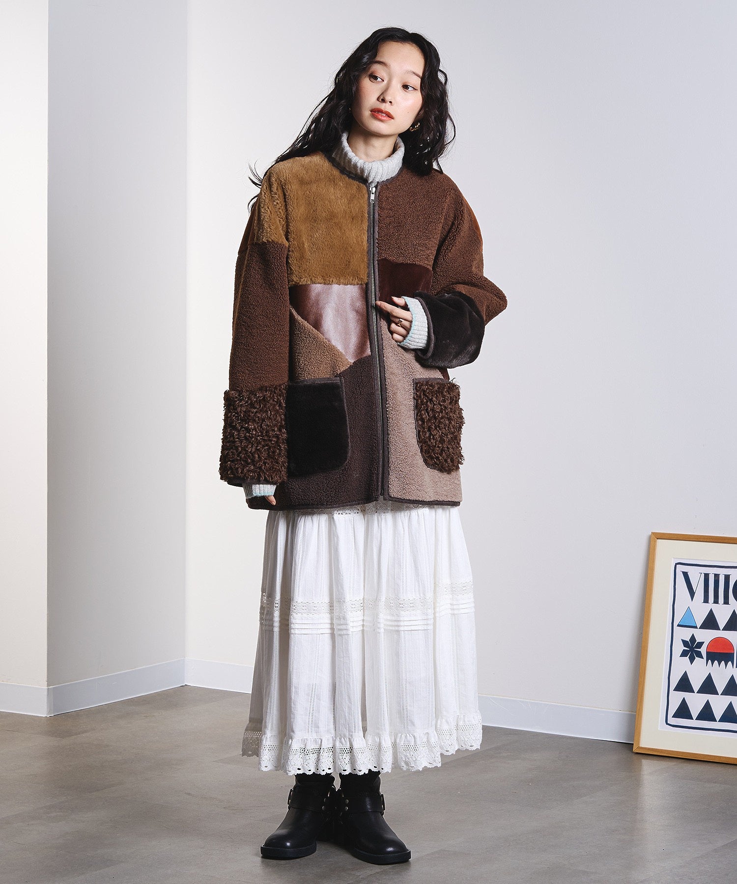 model:161cm 着用サイズ:ONE SIZE