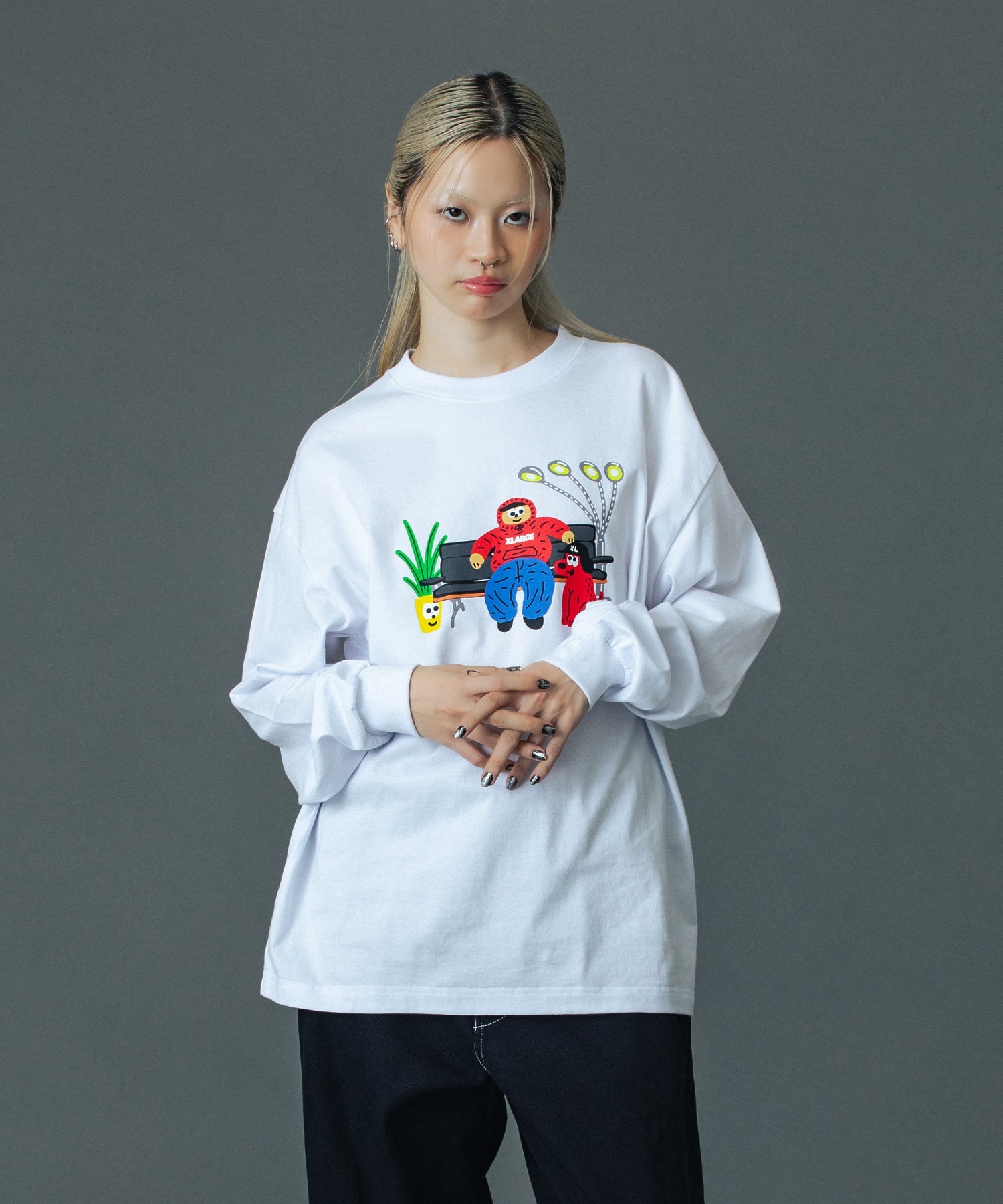 MODEL 身長167cm/ 着用サイズ：Lサイズ