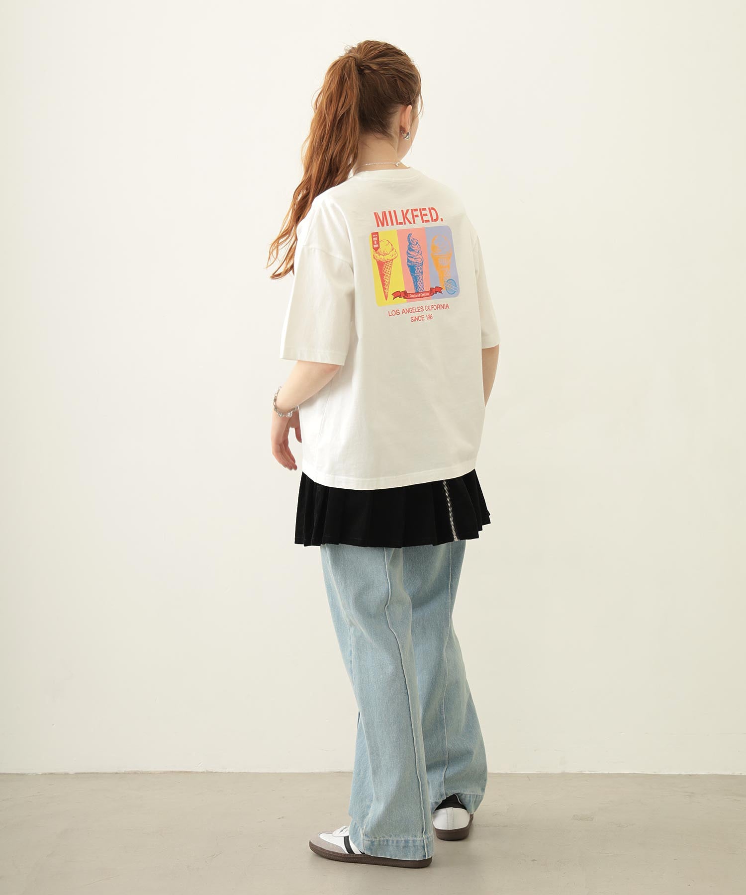 TRIPLE ICE CREAM WIDE S/S TEE
