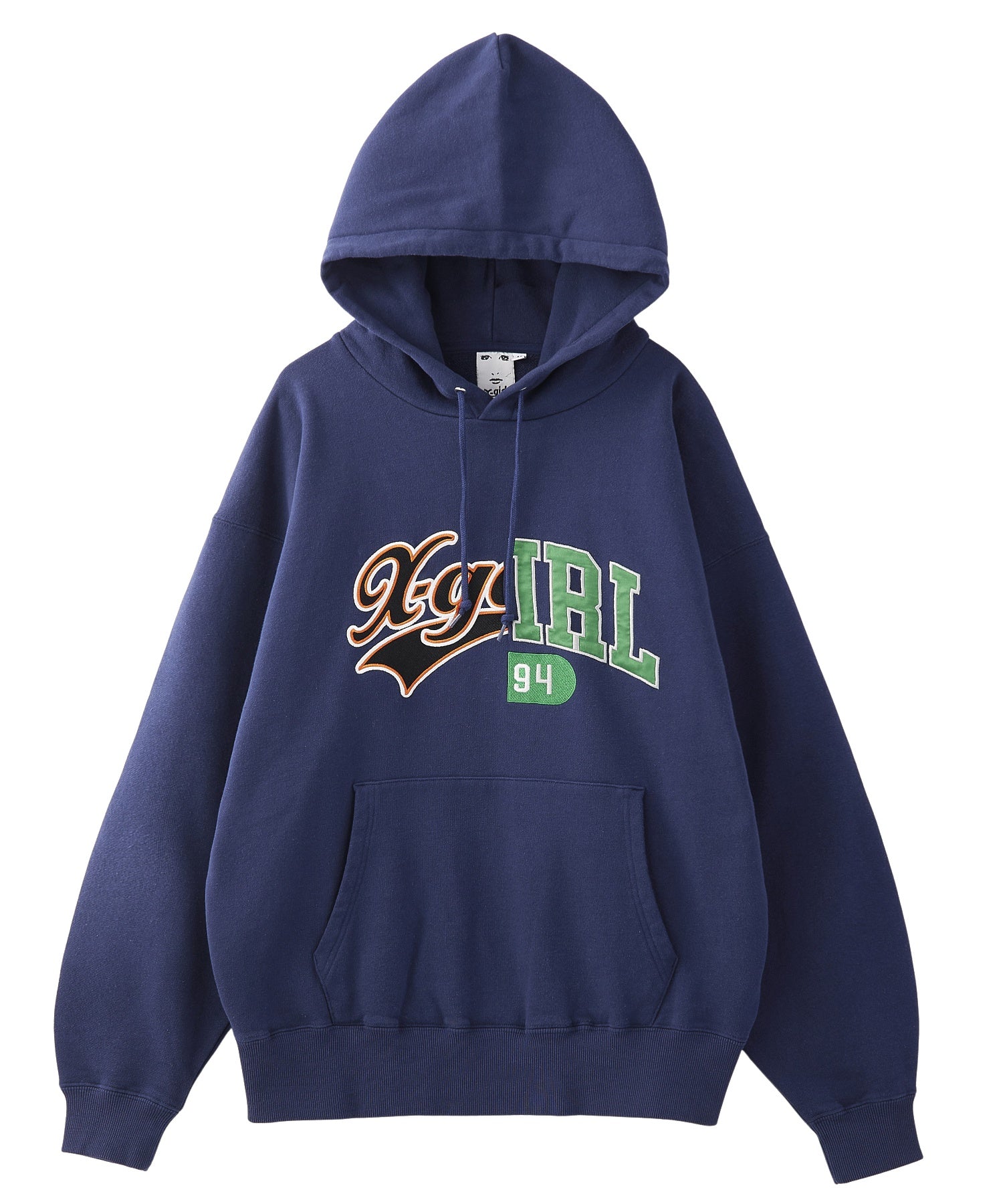 MIX COLLEGE LOGO SWEAT HOODIE