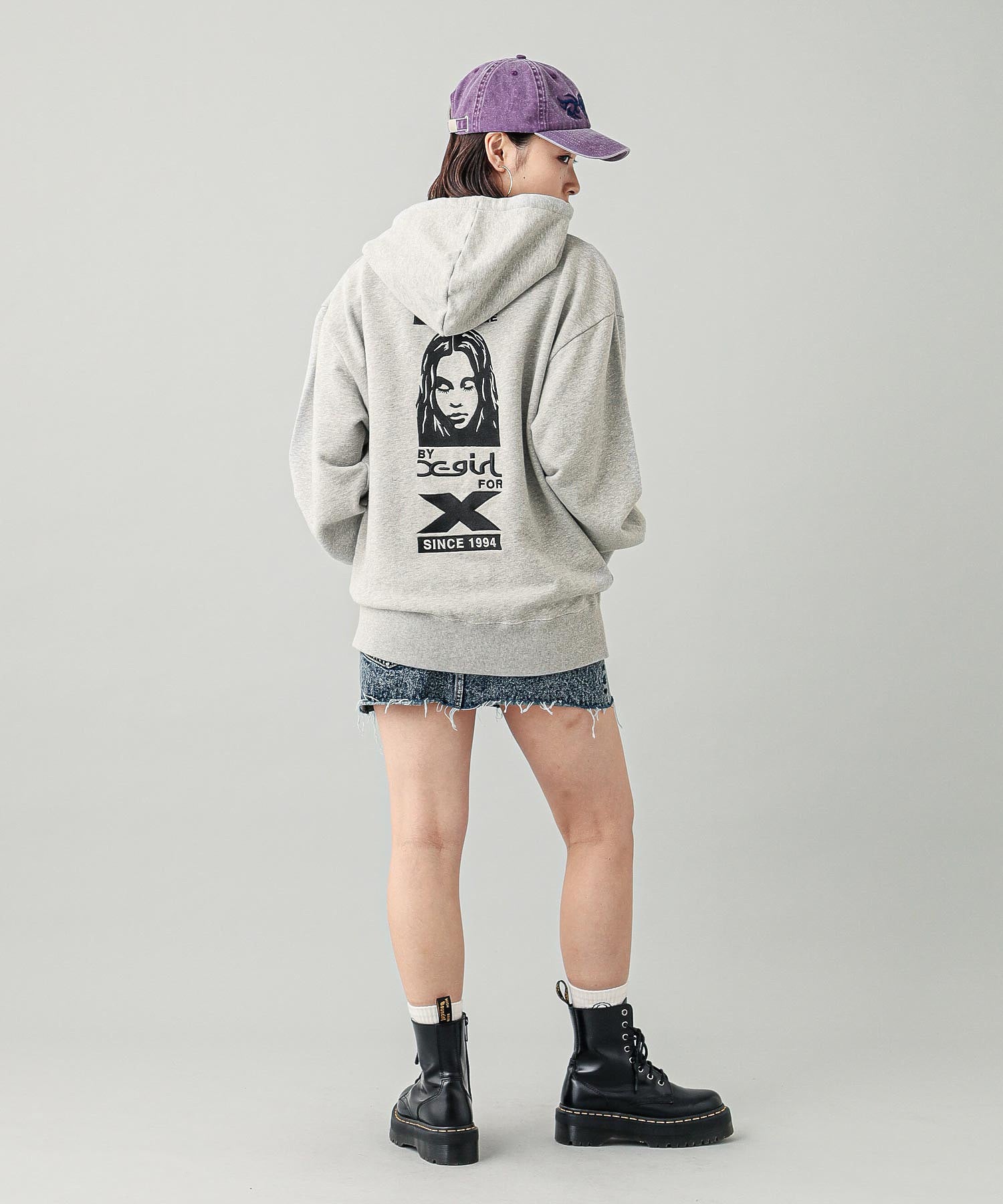 BY X-GIRL FOR X ZIP UP SWEAT HOODIE