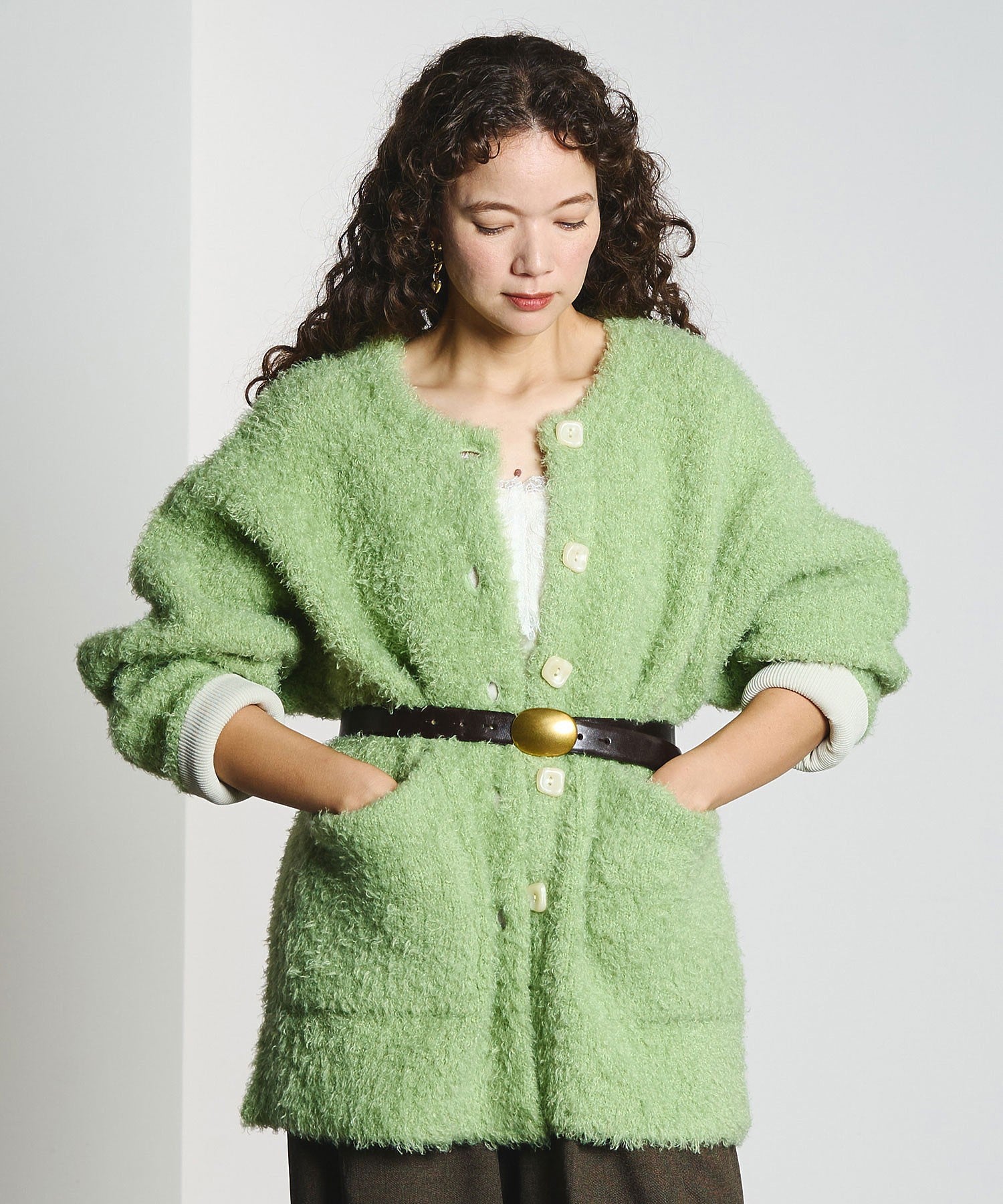 model:165cm 着用サイズ:ONE SIZE