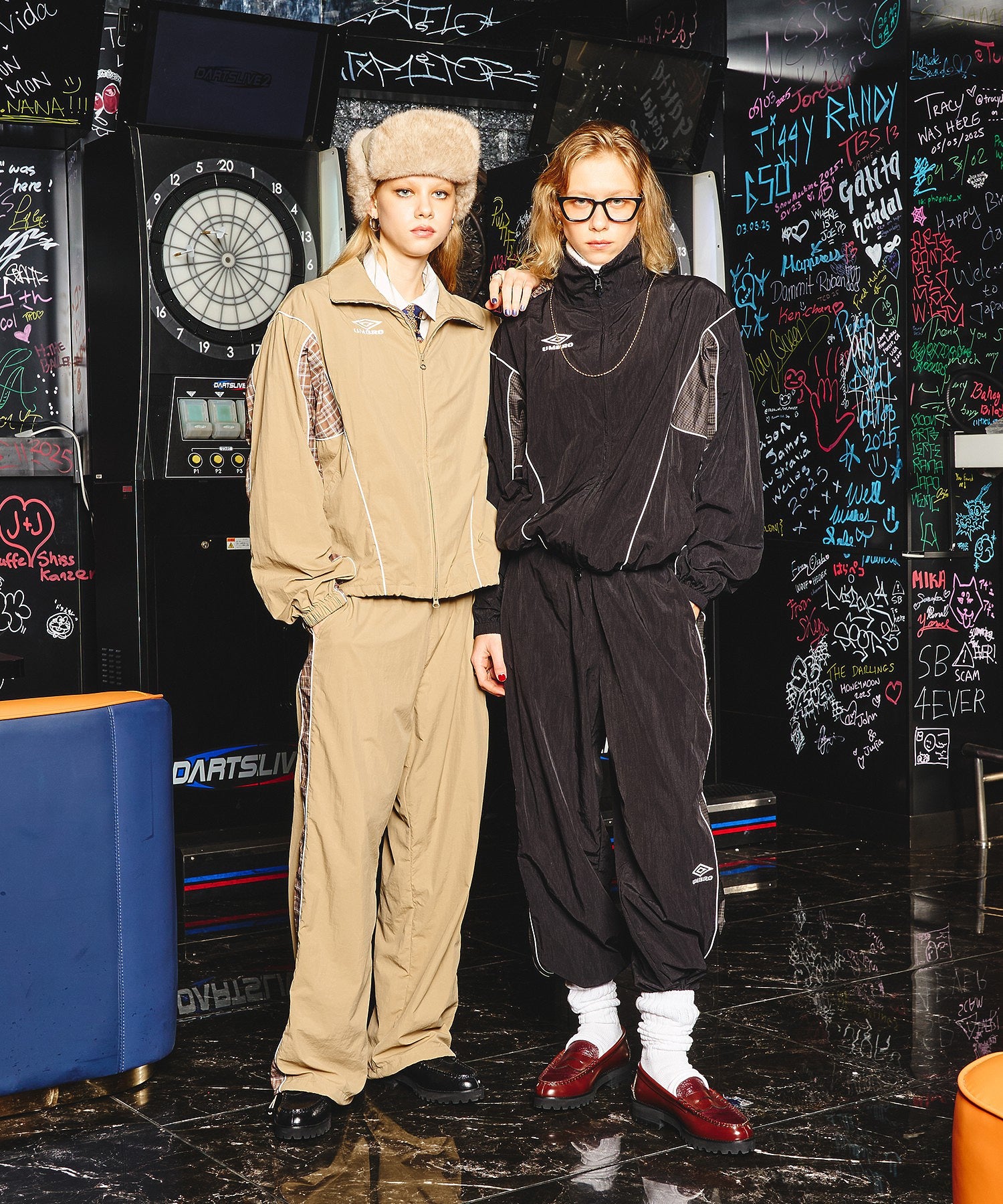 UMBRO × ROSE BUD/ NYLON JACKET