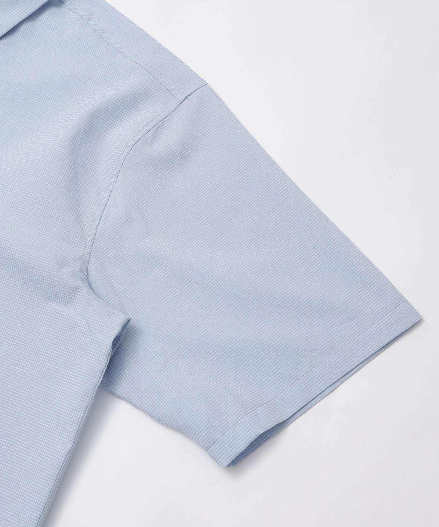 METALWOOD/メタルウッド スタジオ/MICRO GRID OVERSIZED BUTTON UP SHIRT 26SS-04-05