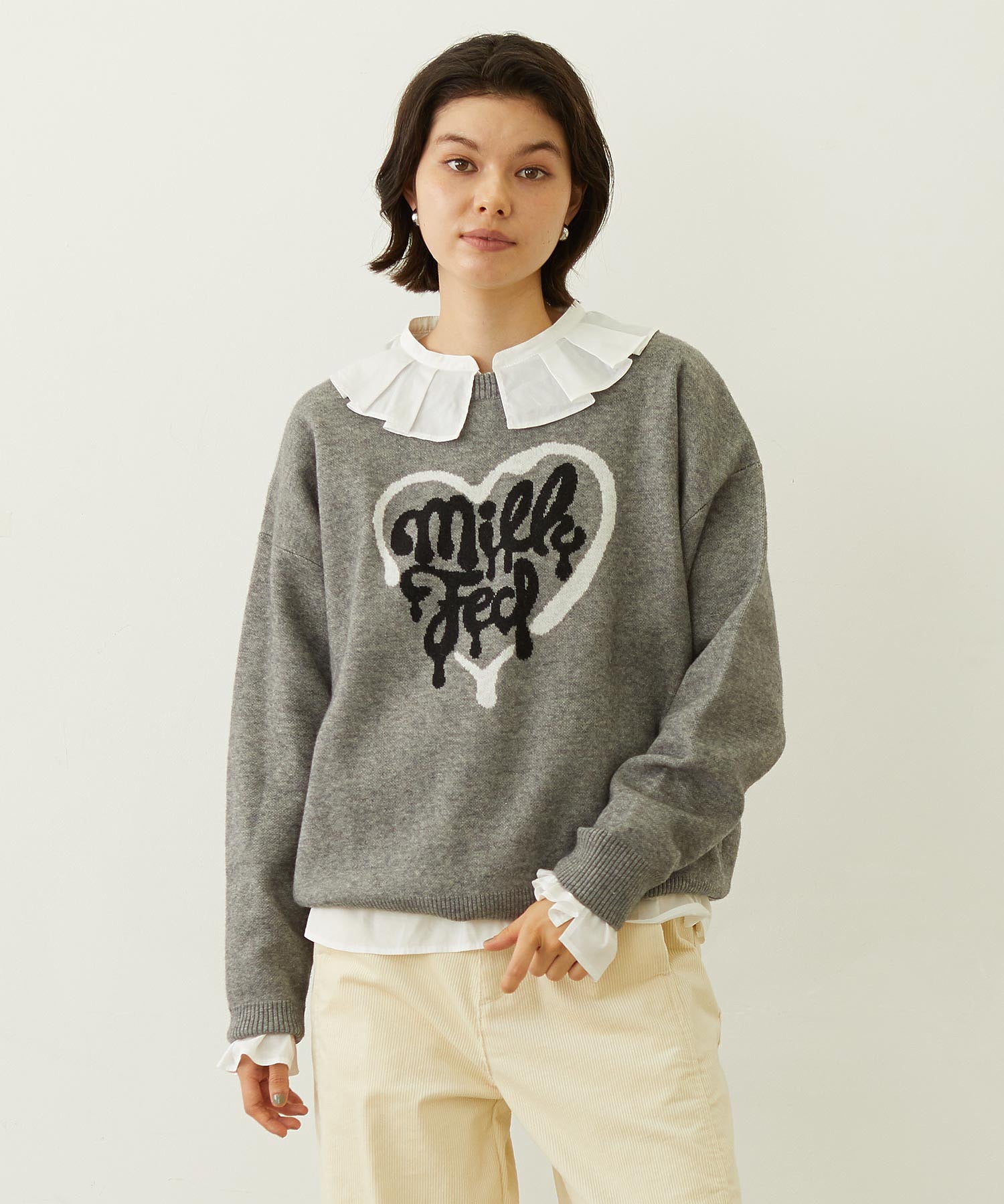 MELTY HEART KNIT TOP