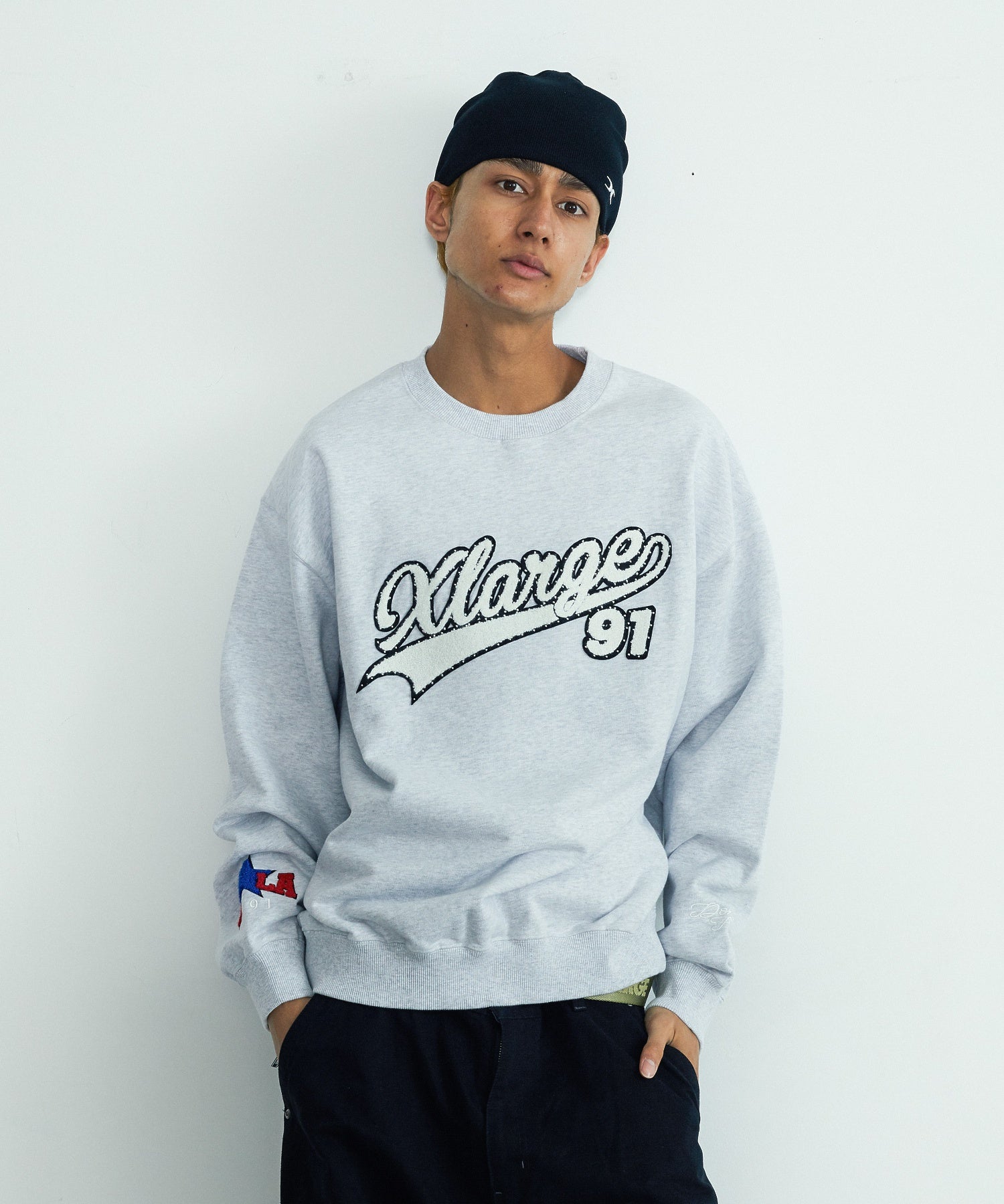 MODEL身長：183cm / 着用サイズ：Lサイズ