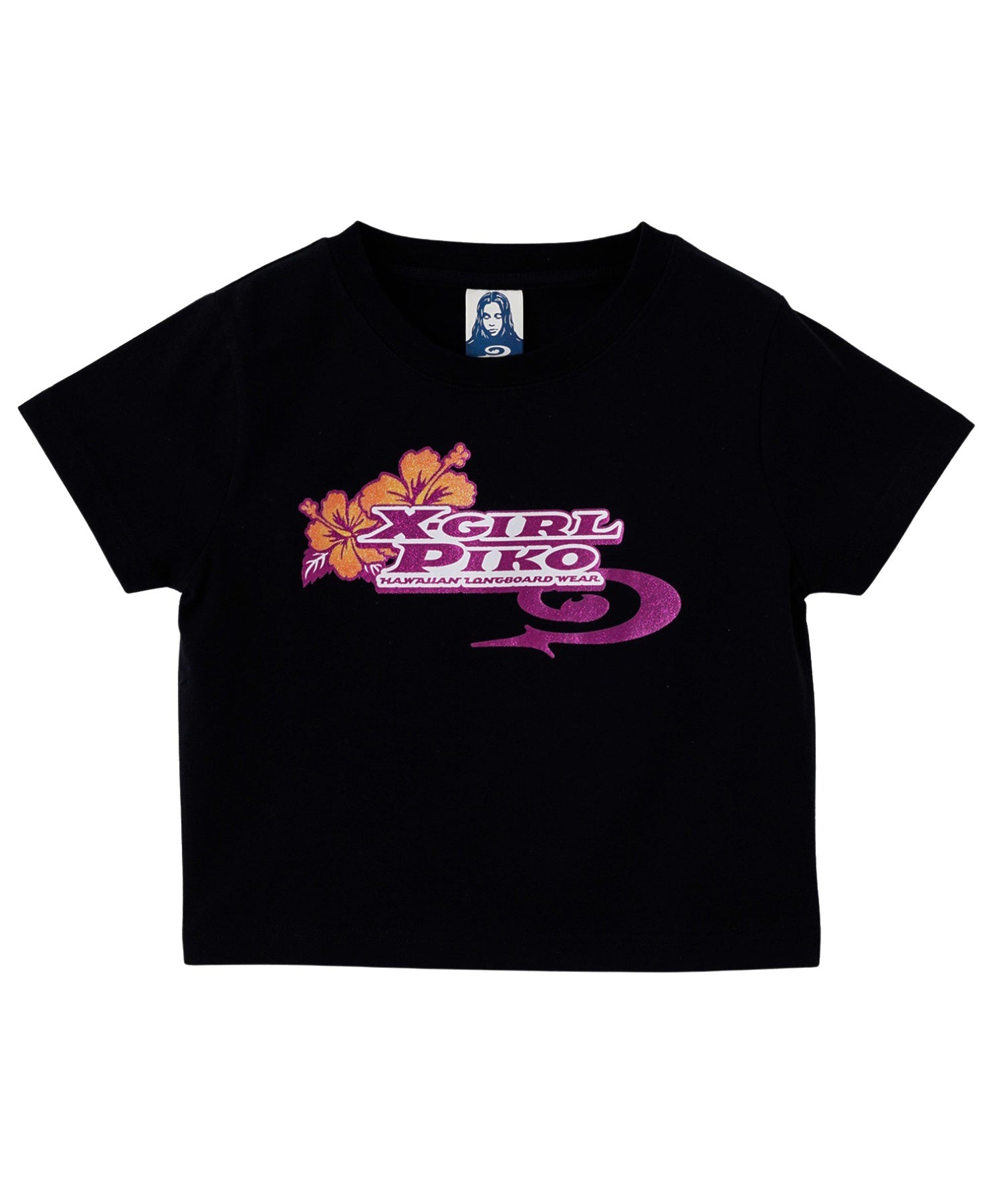 X-girl × PIKO S/S BABY TEE