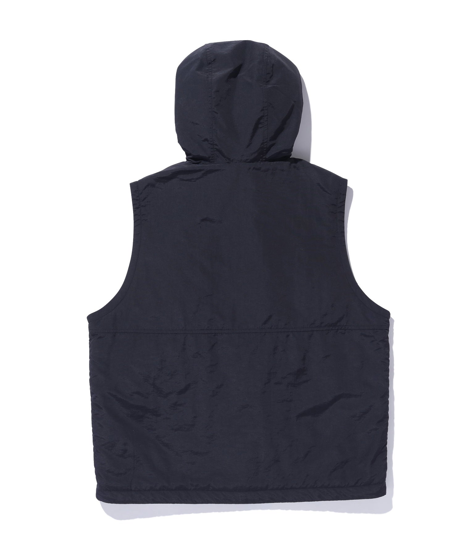NYLON HOODED VEST
