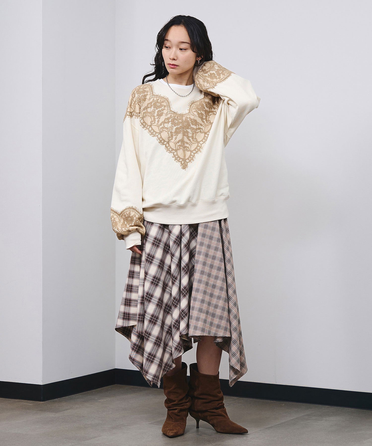 model:161cm 着用サイズ:ONE SIZE