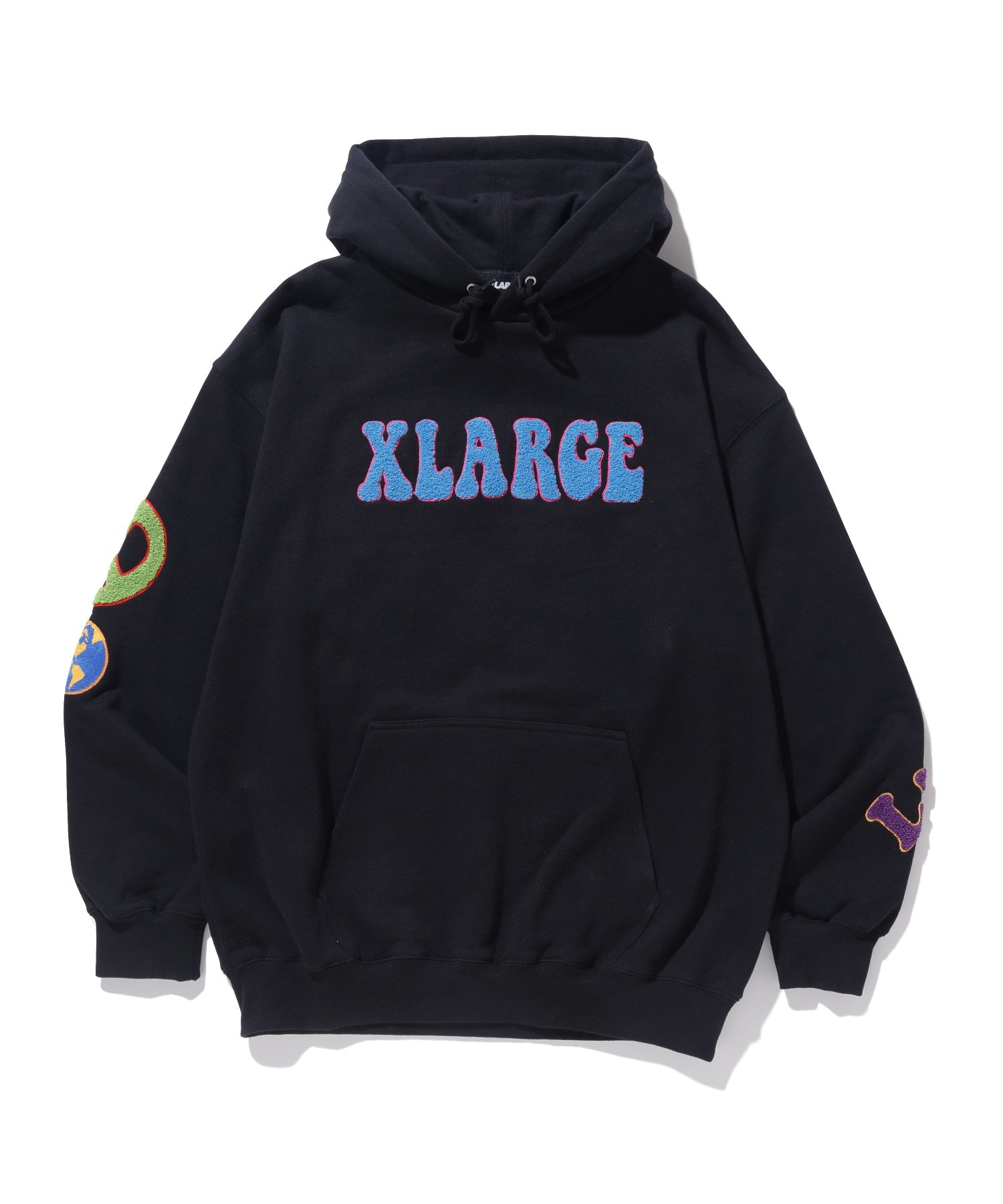 FLOWER PULLOVER HOODED SWEAT