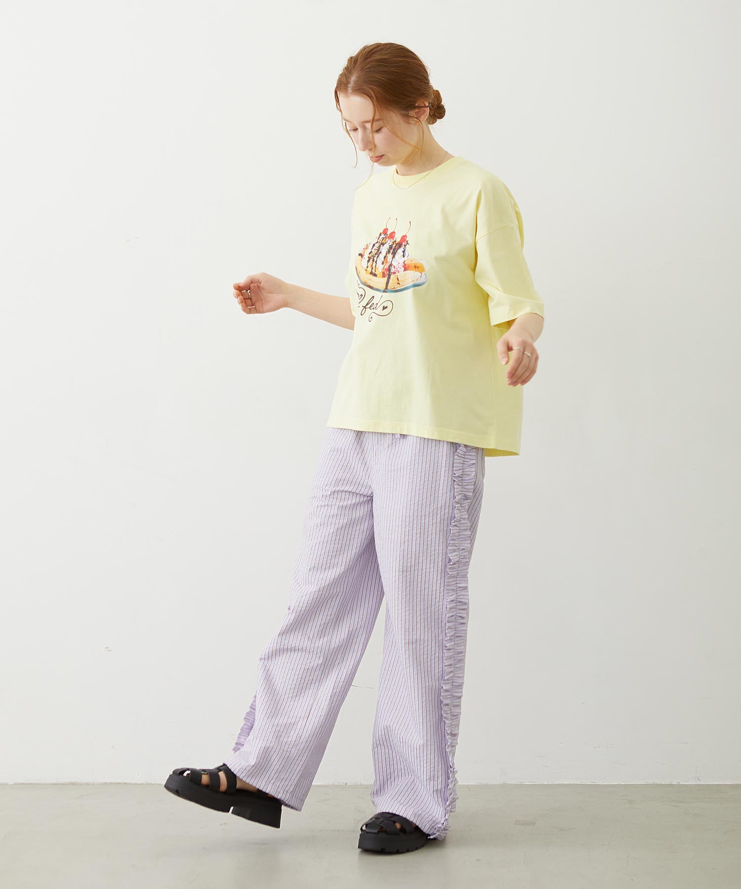 BANANA SPLIT WIDE S/S TEE