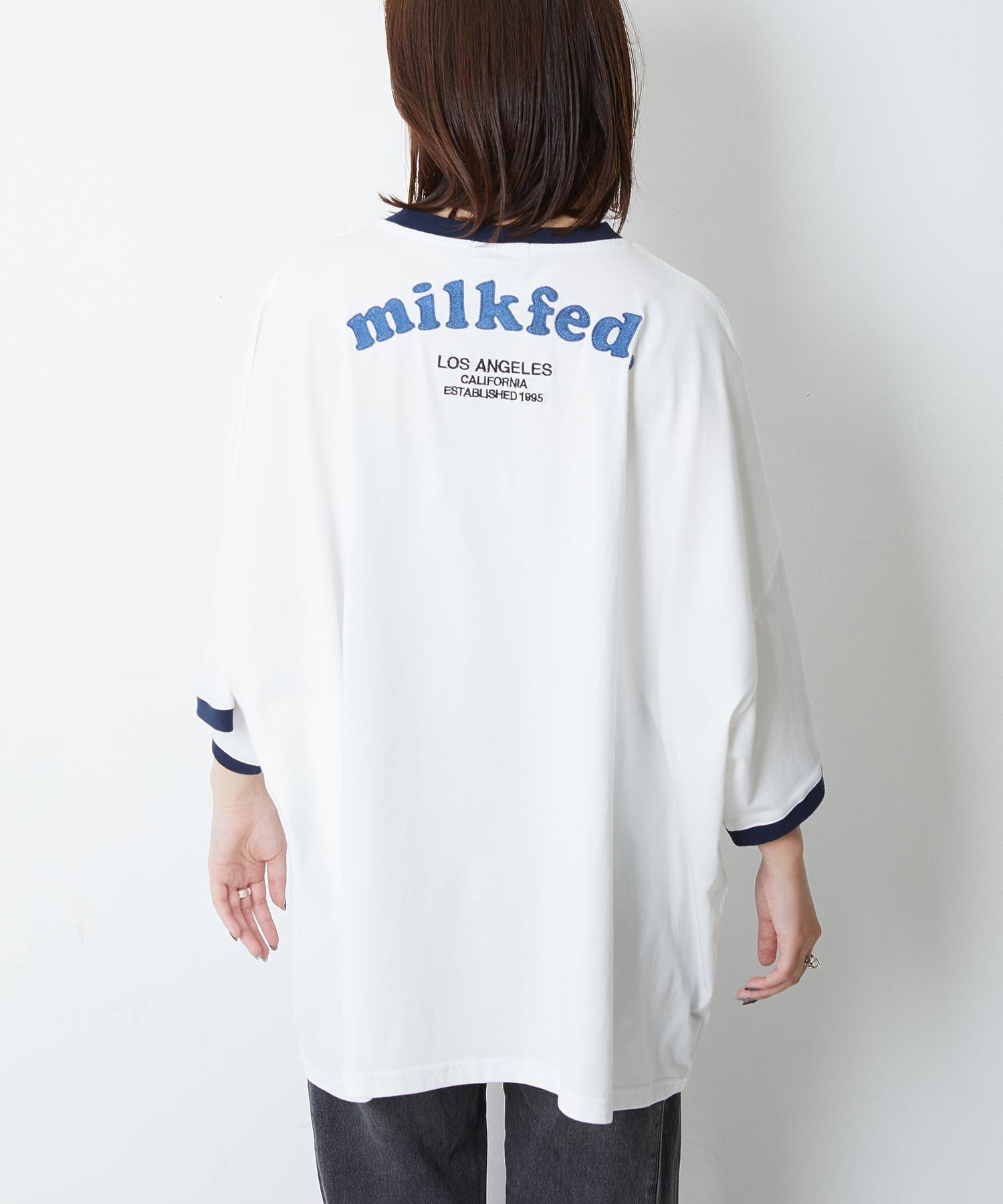 MILKFED. × PEANUTS / PEANUTS GANG BIG S/S TEE