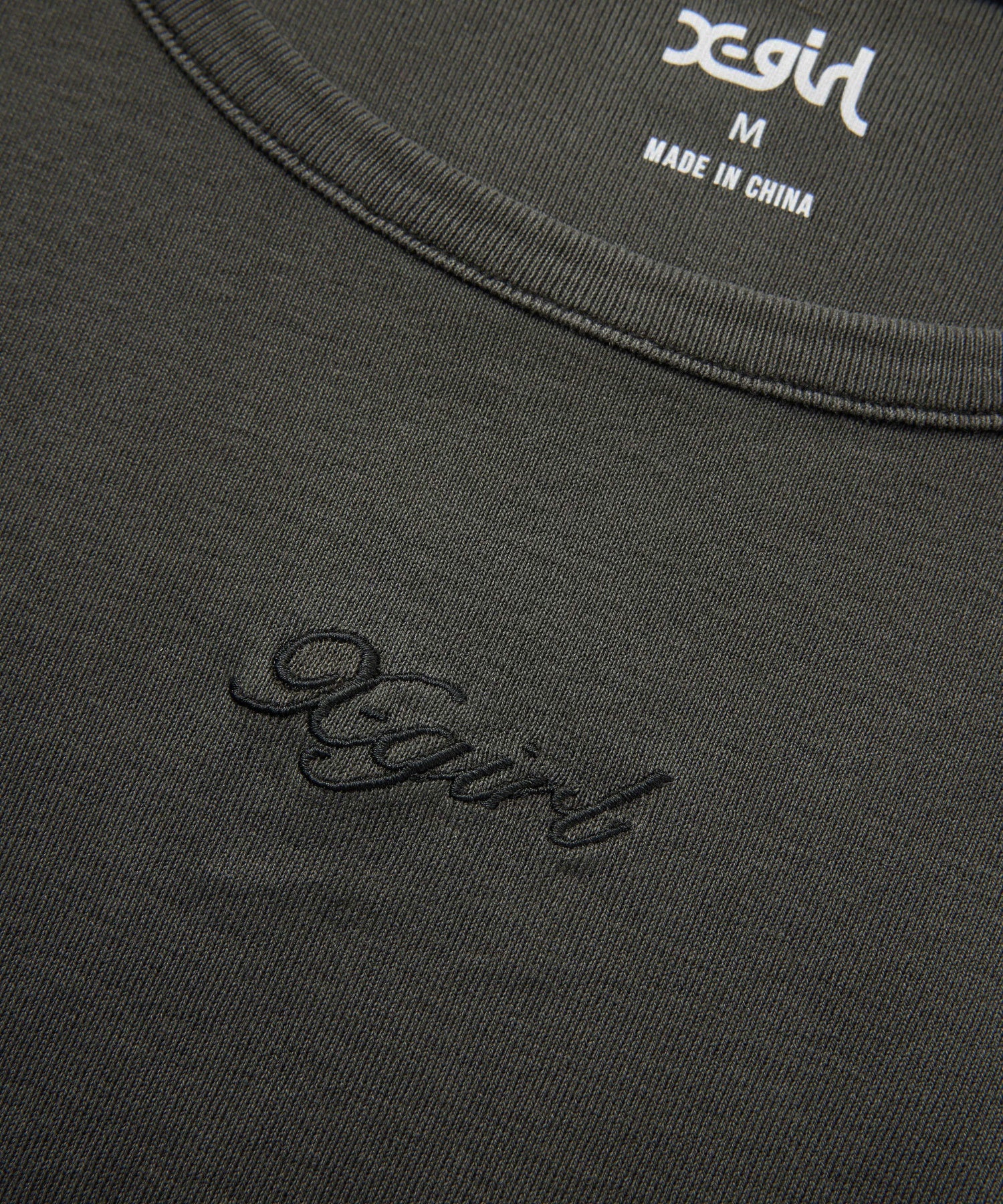FADED DRAWSTRING L/S TOP