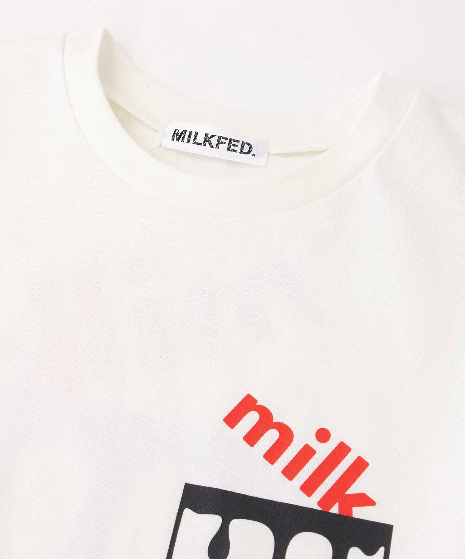 DRIP LOGO CROPPED TOP MILKFED.