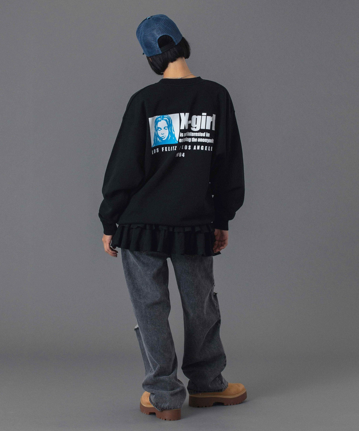 ANONYMITY CREWNECK SWEAT TOP