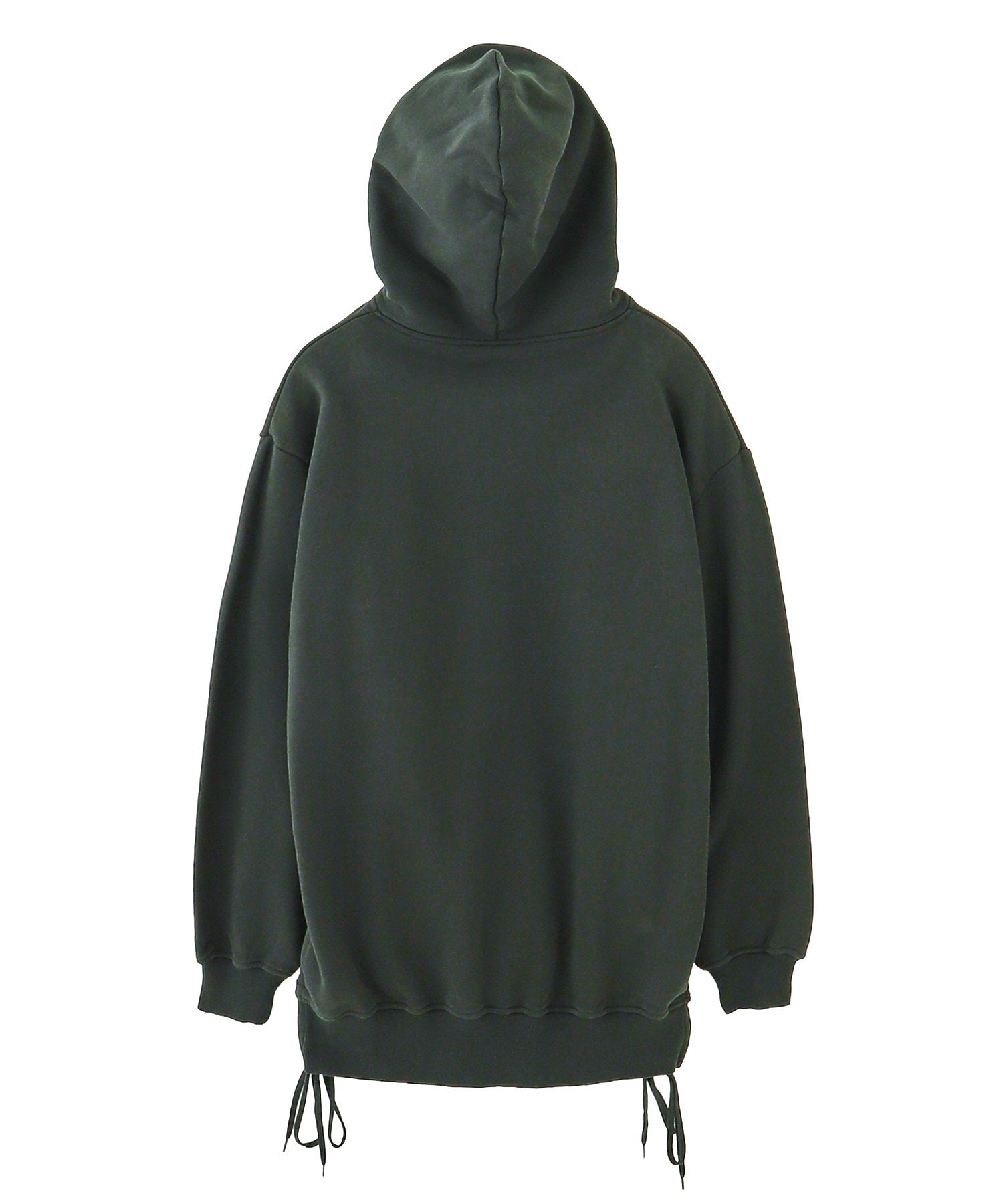 COLLEGE LOGO DRAWSTRING SWEAT DRESS