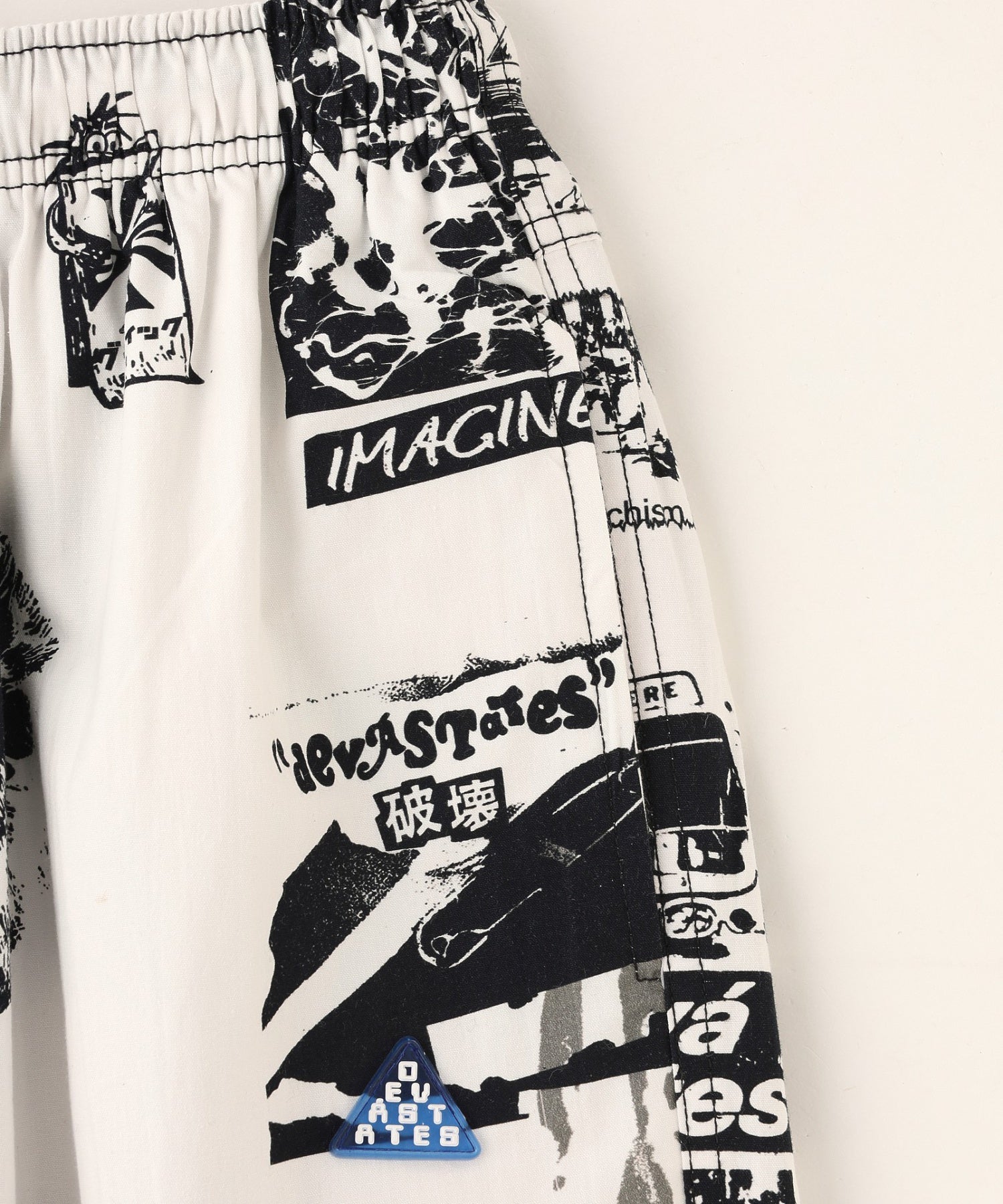 DEVA STATES/ディーヴァ ステイツ/FILTH Printed Easy Pants