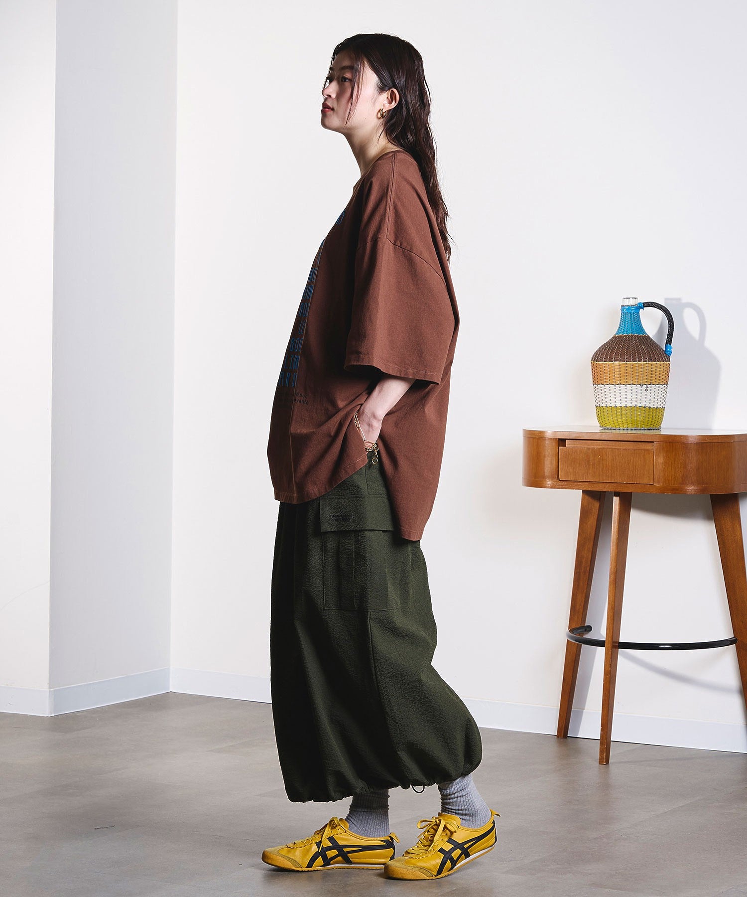 model:171cm 着用サイズ:ONE SIZE