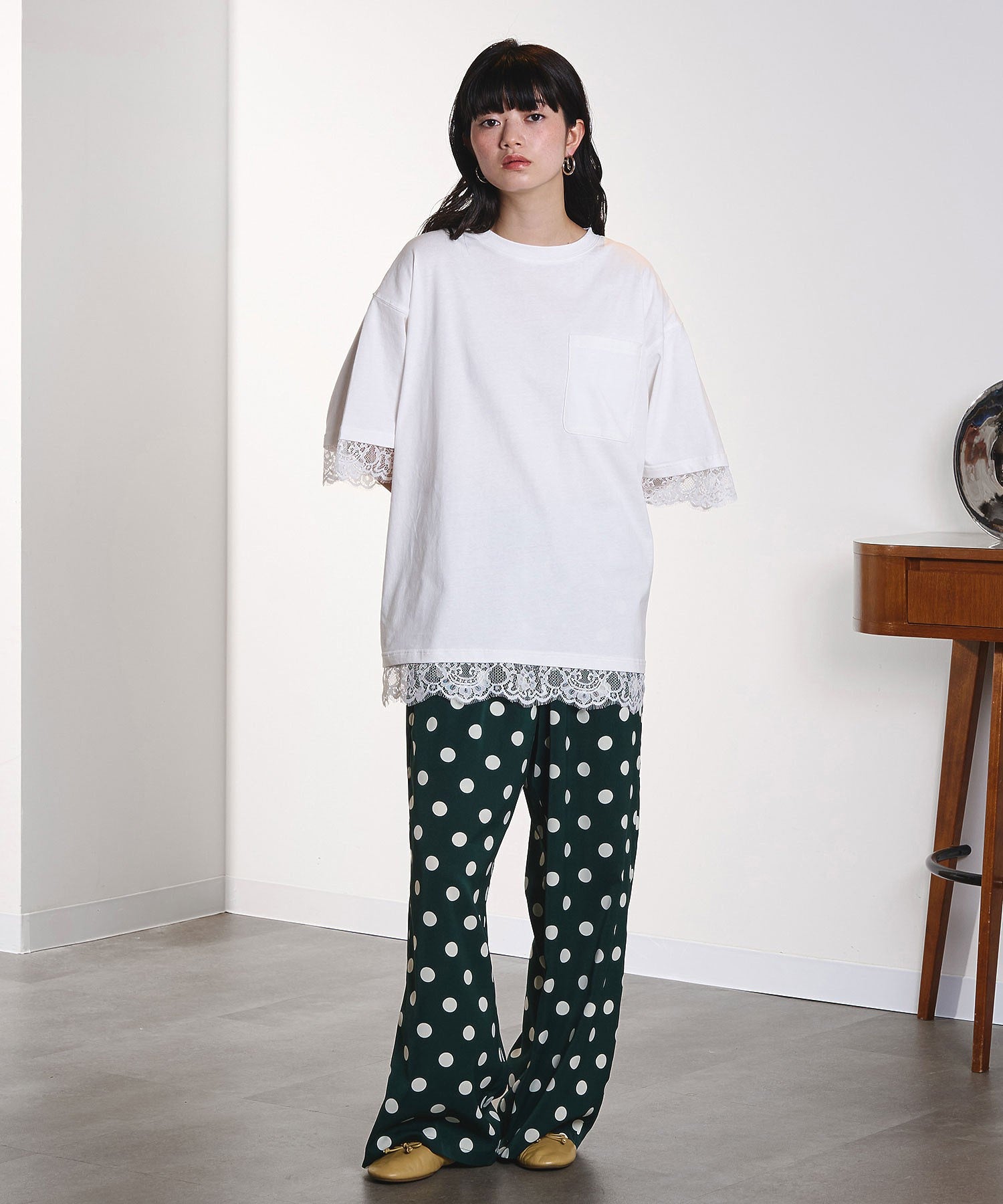 model:163cm 着用サイズ:ONE SIZE