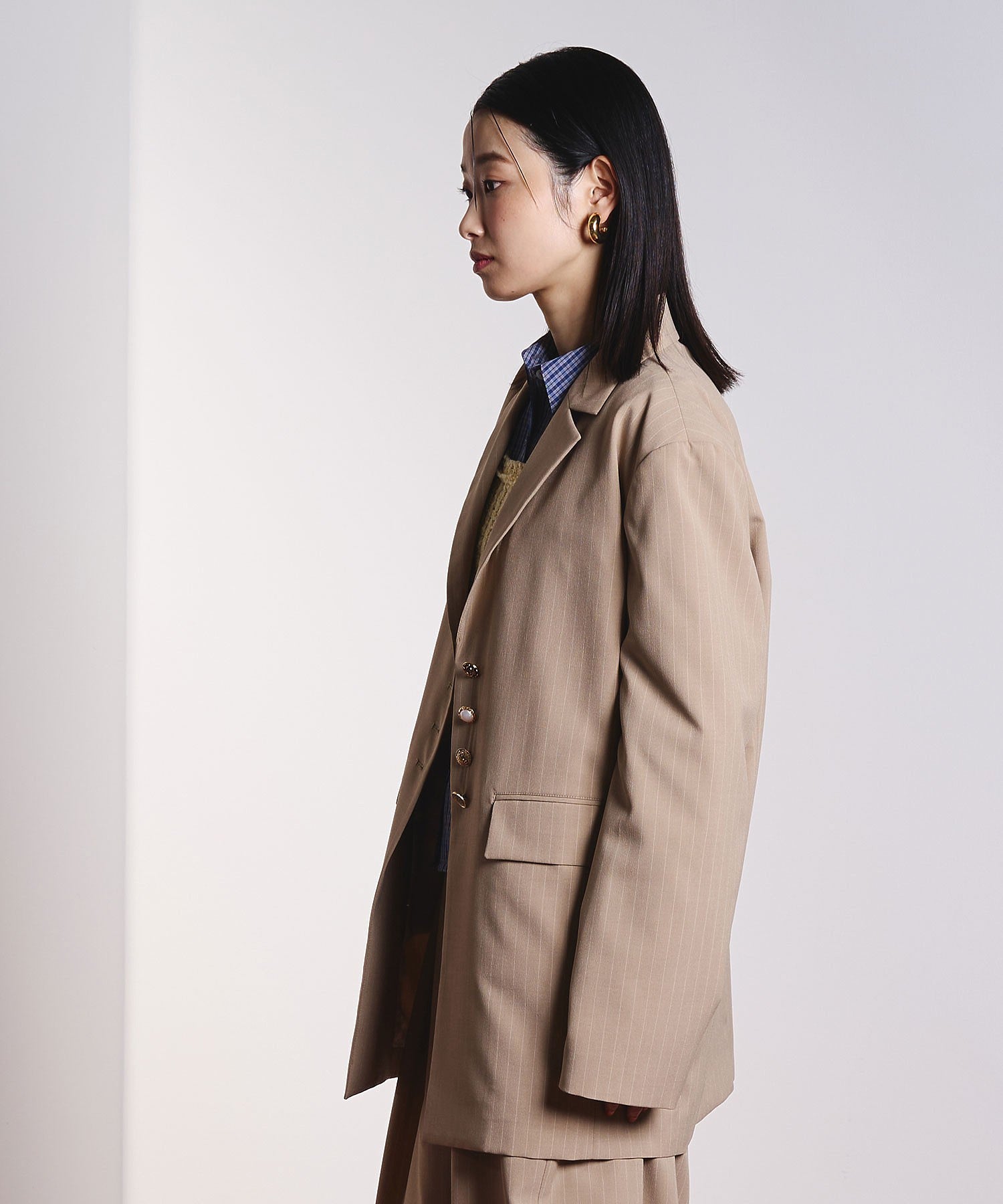 model:169cm 着用サイズ:M