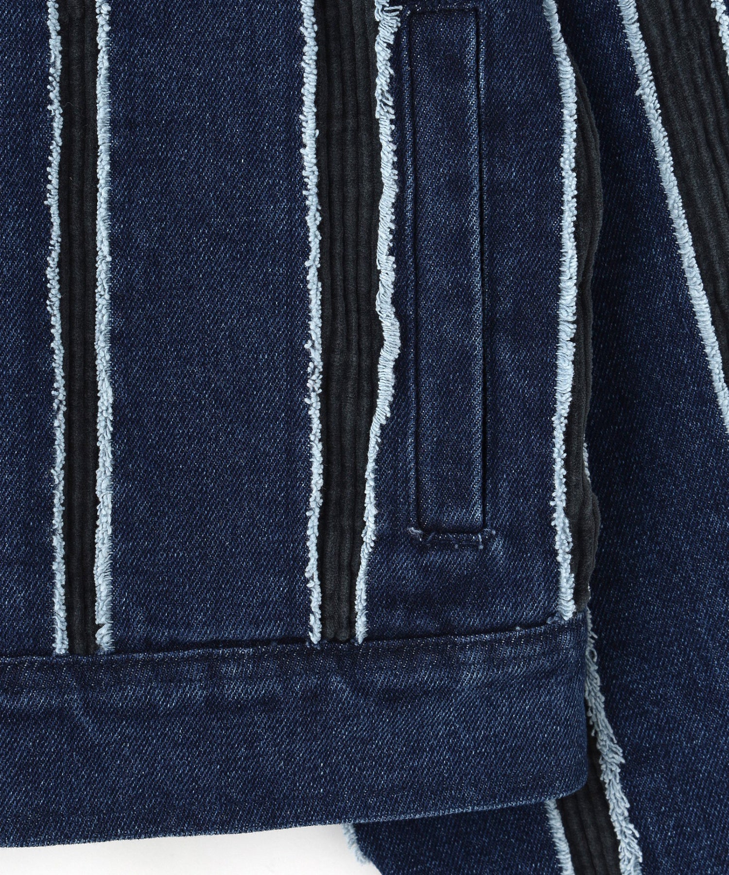 PAS UNE MARQUE/パ・ズュヌ・マルク/Double Paneled Denim Jacket PAS-594