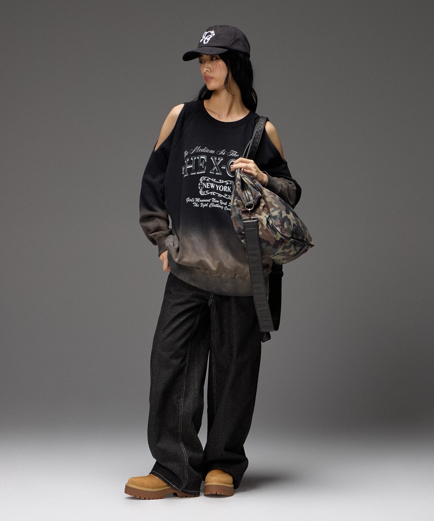 XG LOGO 2WAY BIG TOTE BAG