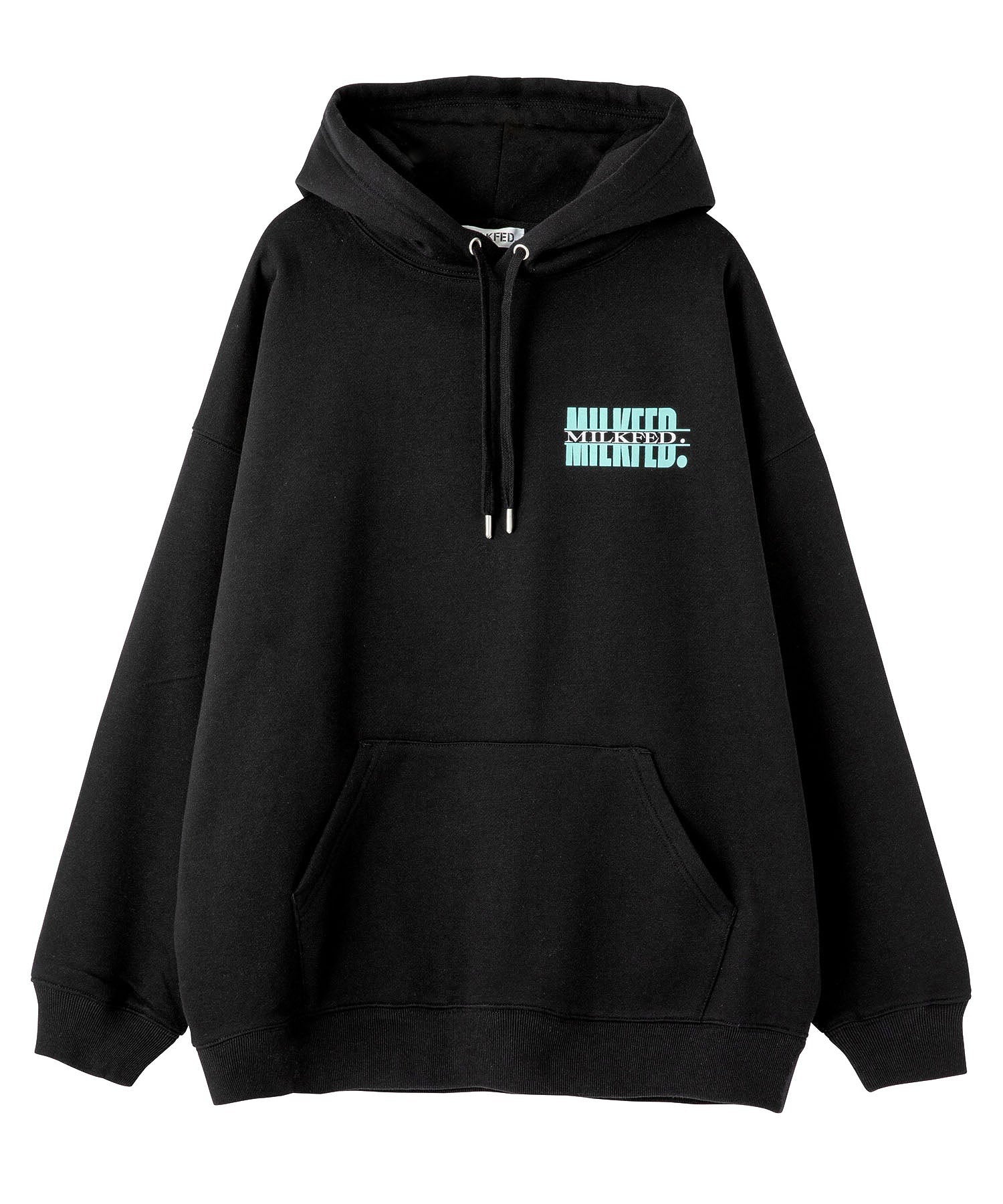 DOUBLE LOGO BIG HOODIE MILKFED.