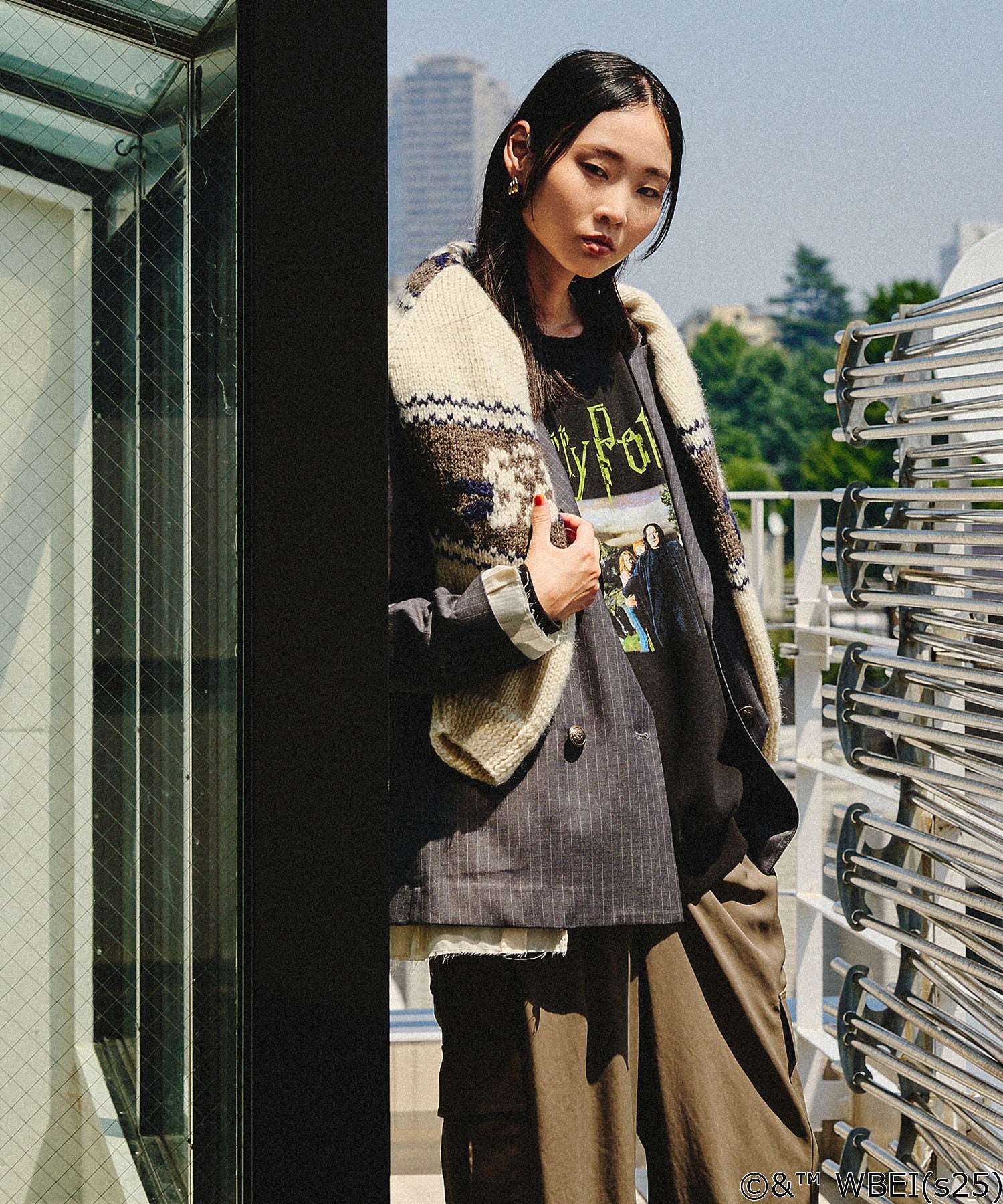 【Lサイズのみ期間限定受注生産】COLSUN/HARRY POTTER SWEATSHIRT