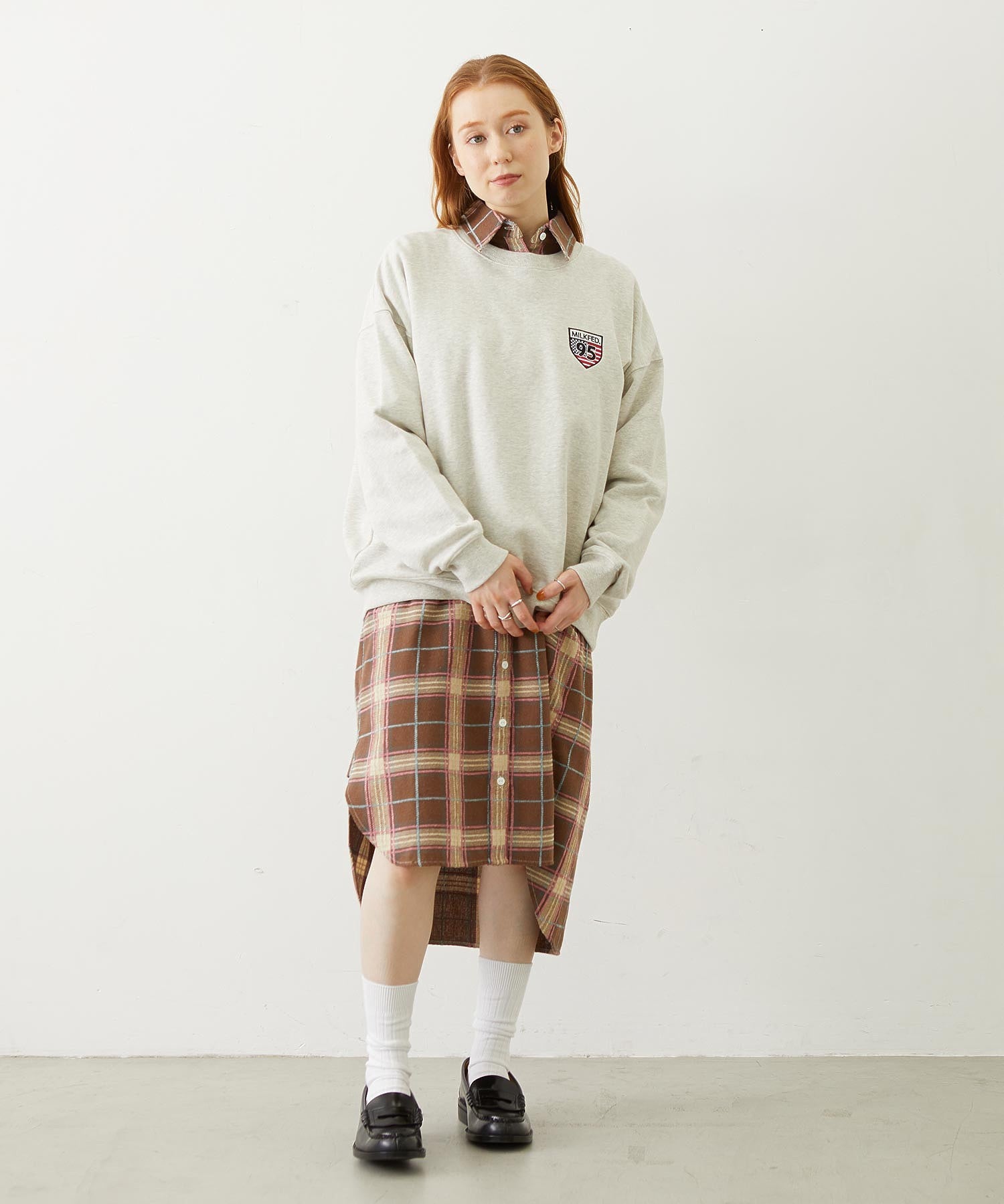 AMERICAN FLAG SWEAT TOP