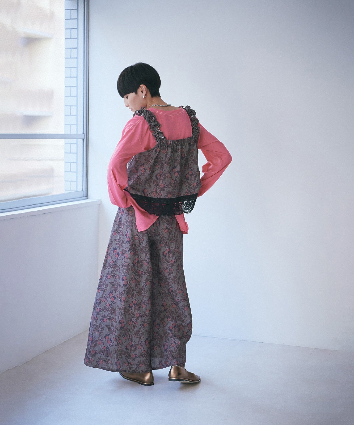 フルーツプリントキャミソール