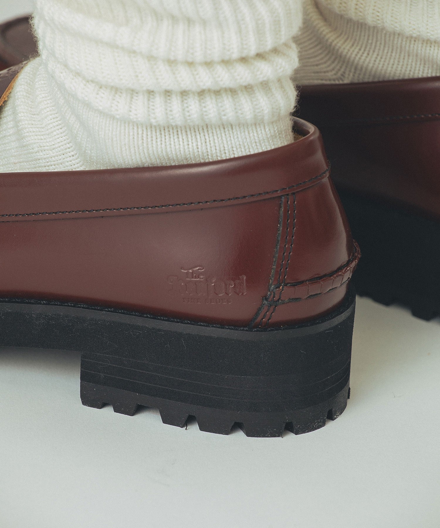 【ROSE BUD別注】The Kenford Fineshoes/TANK SOLE COMBI COLOR LOAFERS
