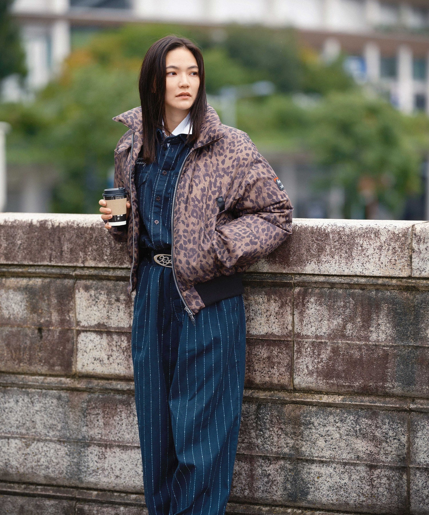 X-girl x NANGA PUFFER JACKET