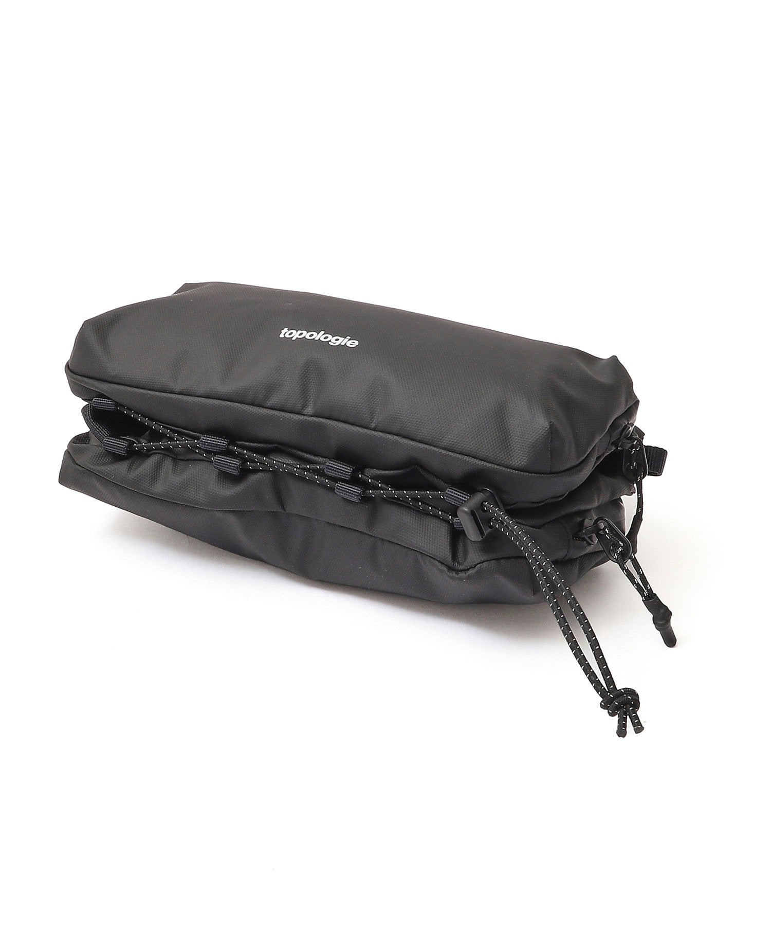 Topologie Bottle Sacoche Bag - Medium in Black Puffer Topologie