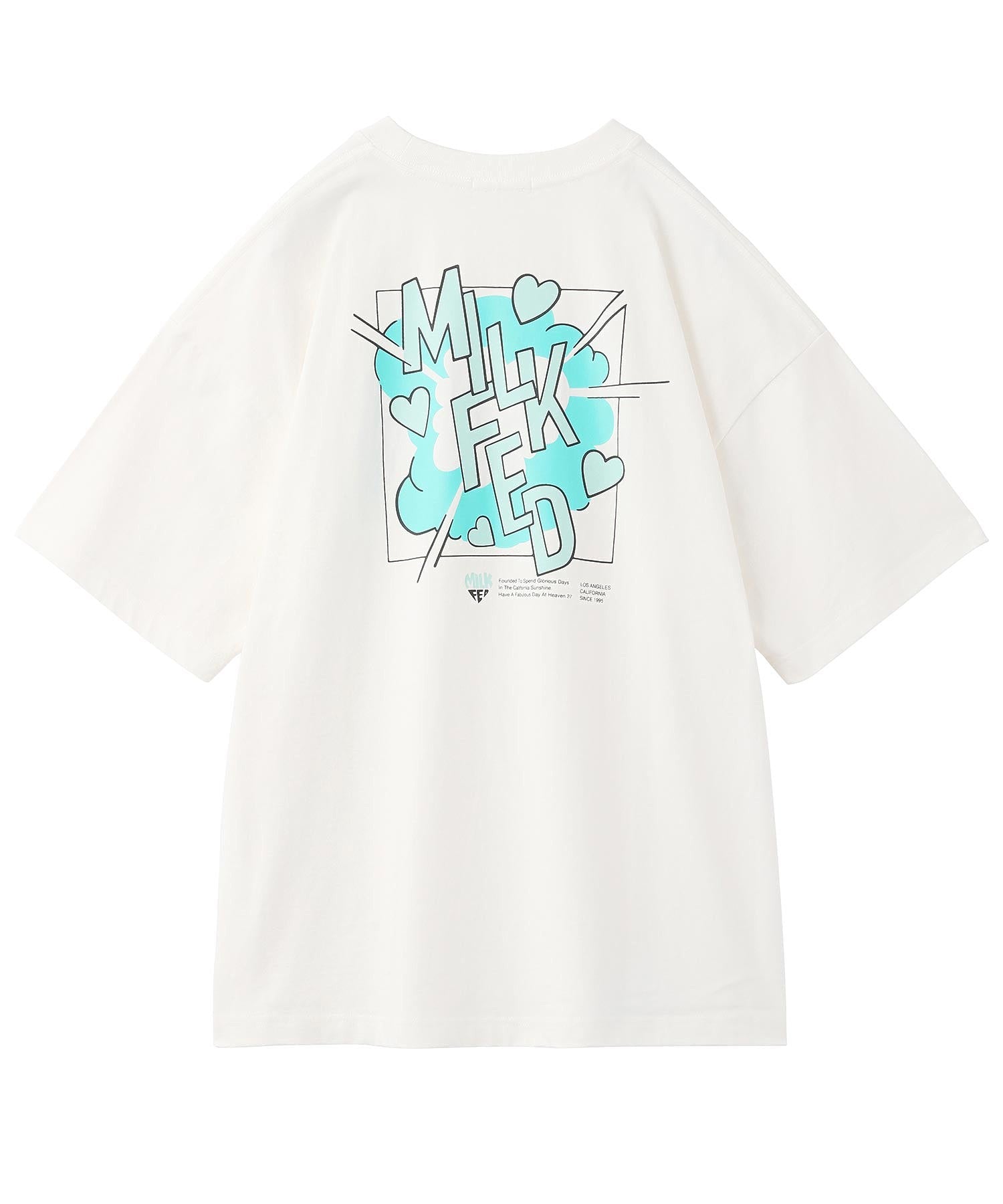 COMIC LOGO WIDE S/S TEE MILKFED.