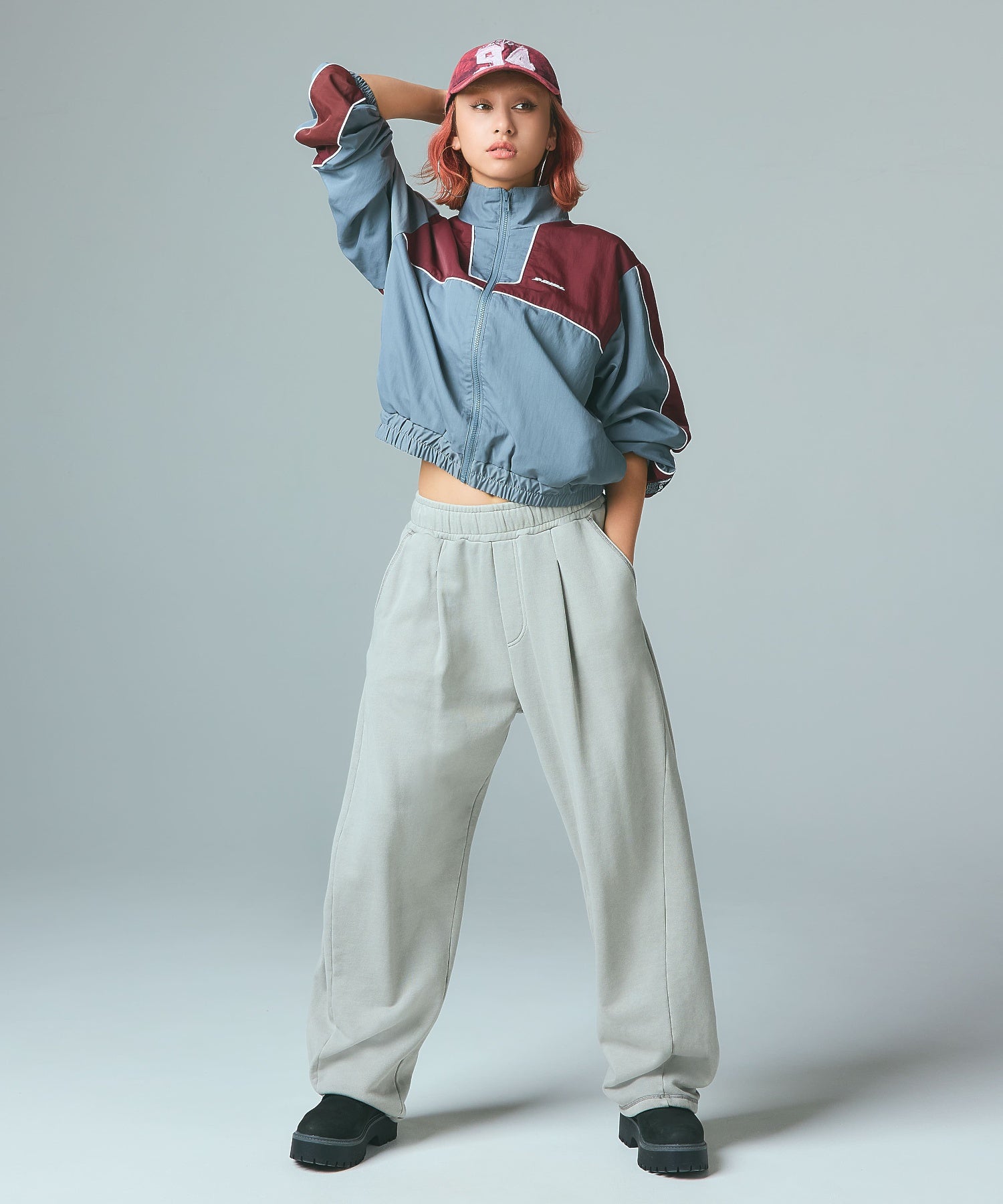 FADED NUMBER LOGO 6PANEL CAP