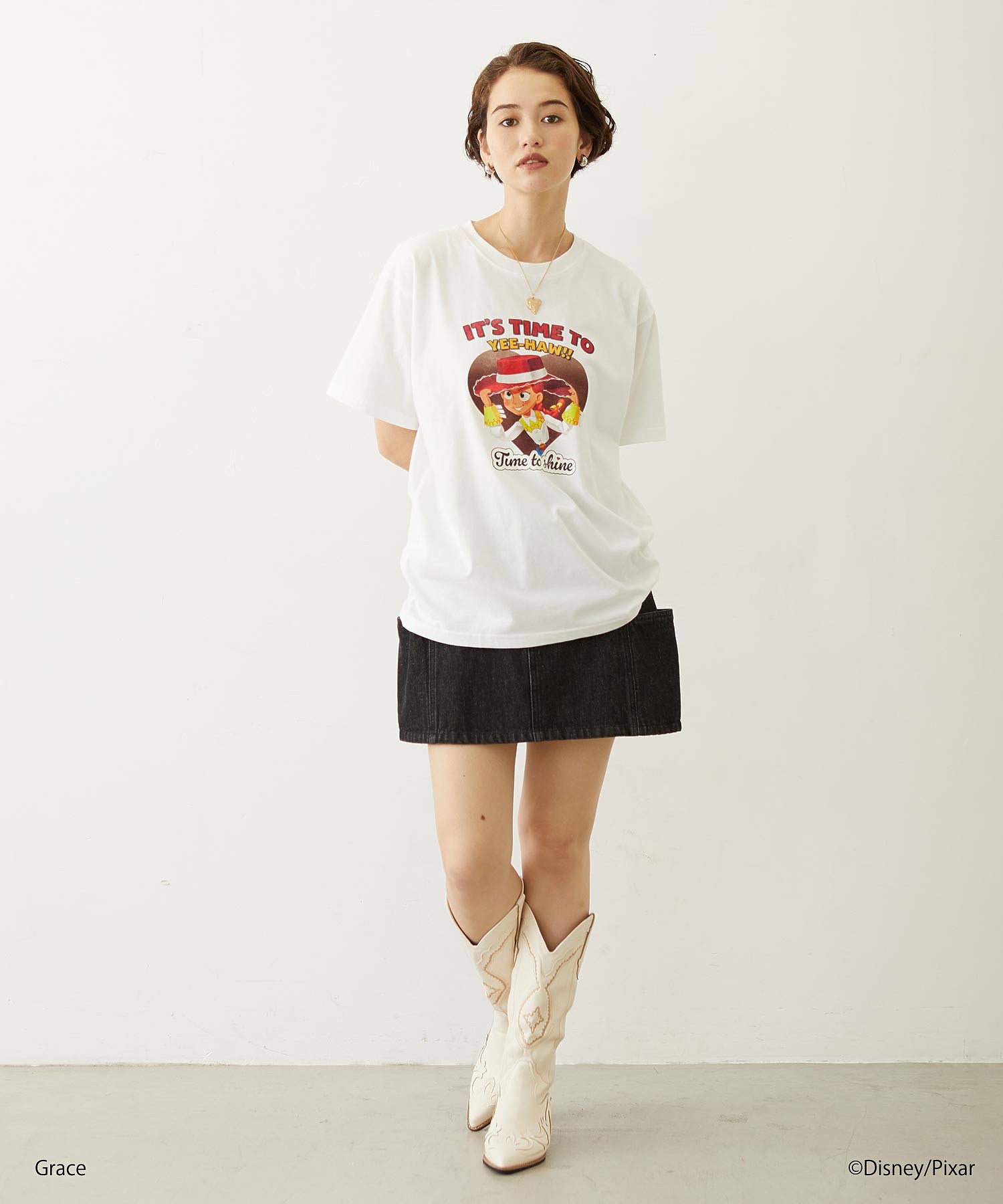 JESSIE / HEART S/S TEE