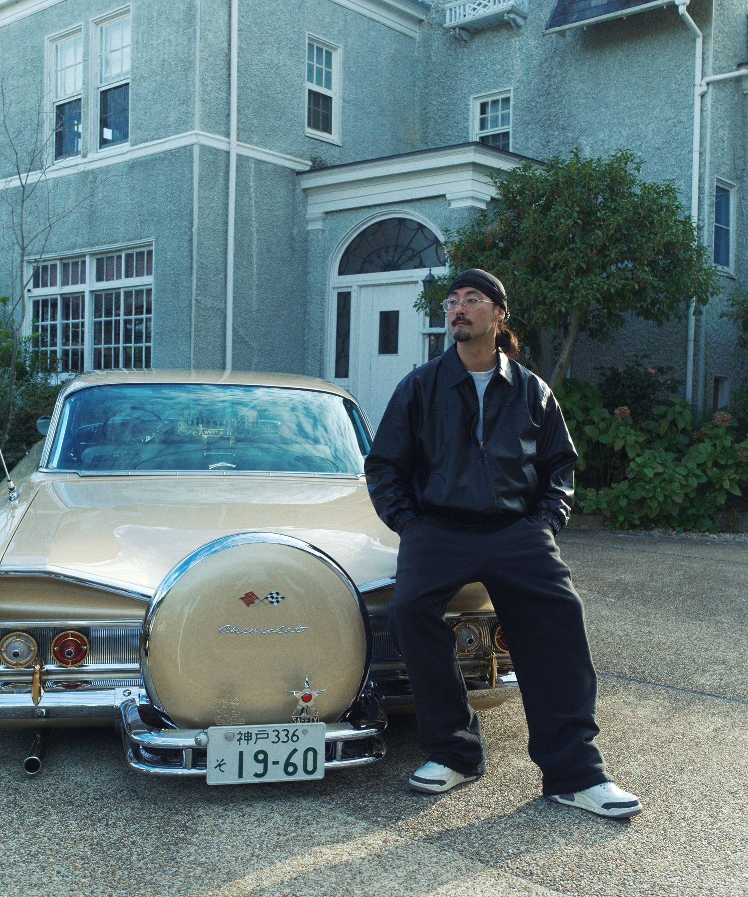 XLARGE×DexFilmz FAUX LEATHER JACKET