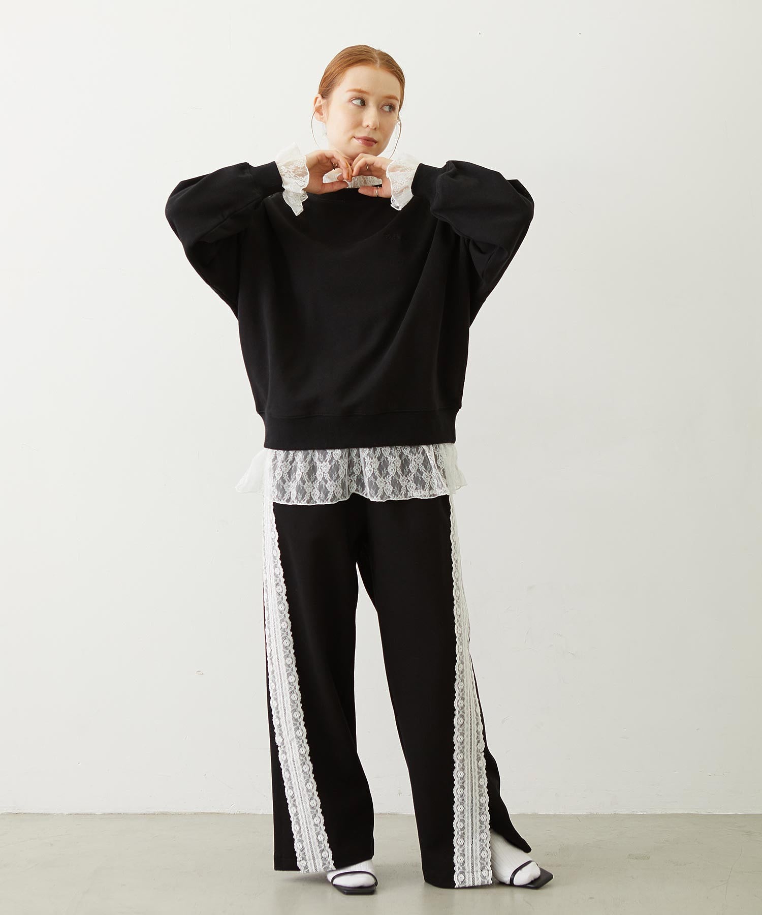 LAYERED LACE TOP