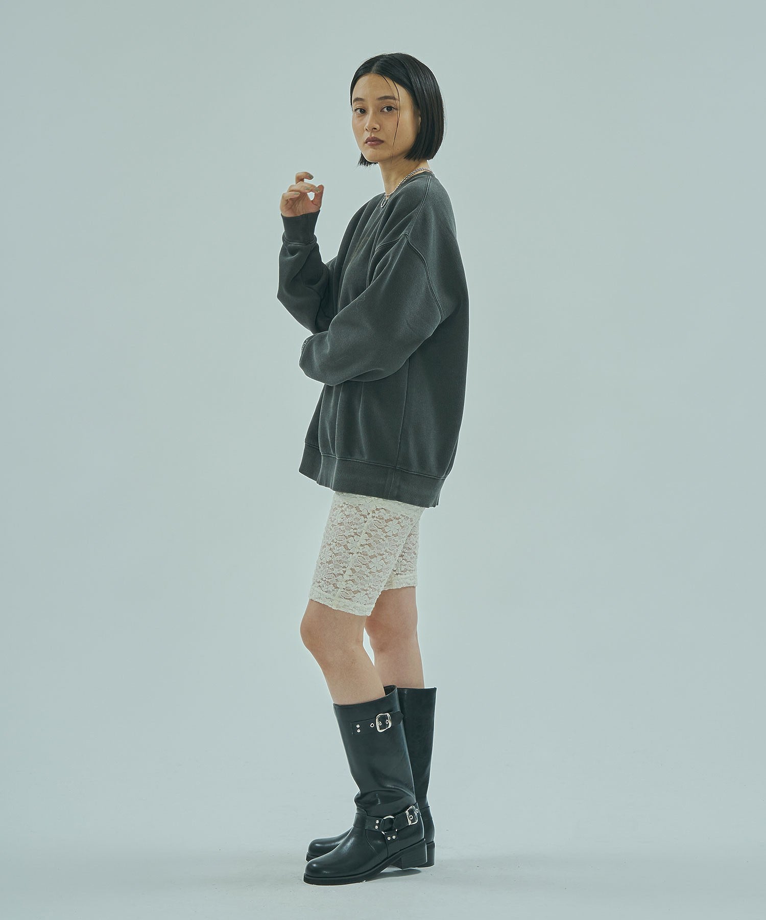 model:163cm 着用サイズ:ONE SIZE