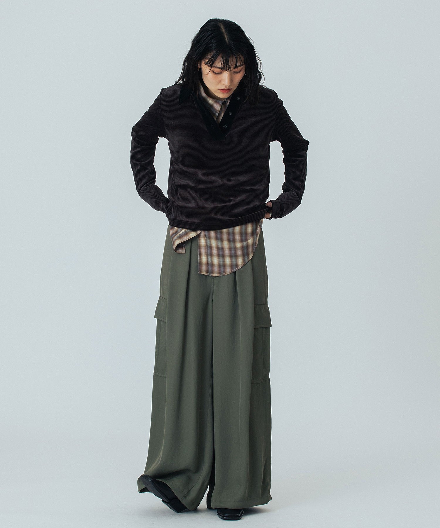 model:167cm 着用サイズ:ONE SIZE